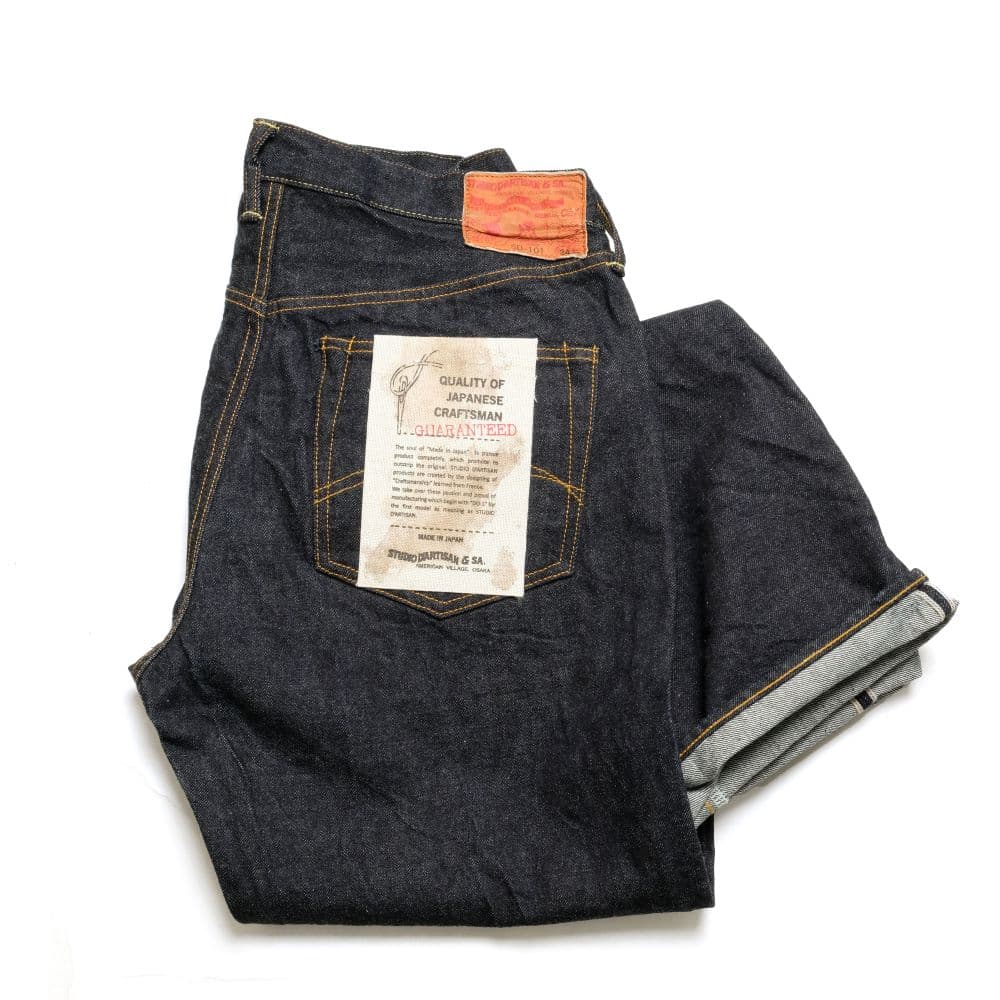 STUDIO D’ARTISAN & SA. - 15oz Selvedge Denim Regular Straight - SD-101