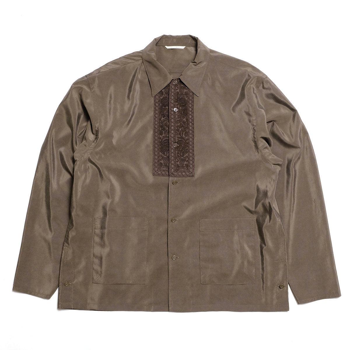 EMBROIDERED FRONT HAVANA SHIRTS - Long-Sleeve - 261OJ-SH09