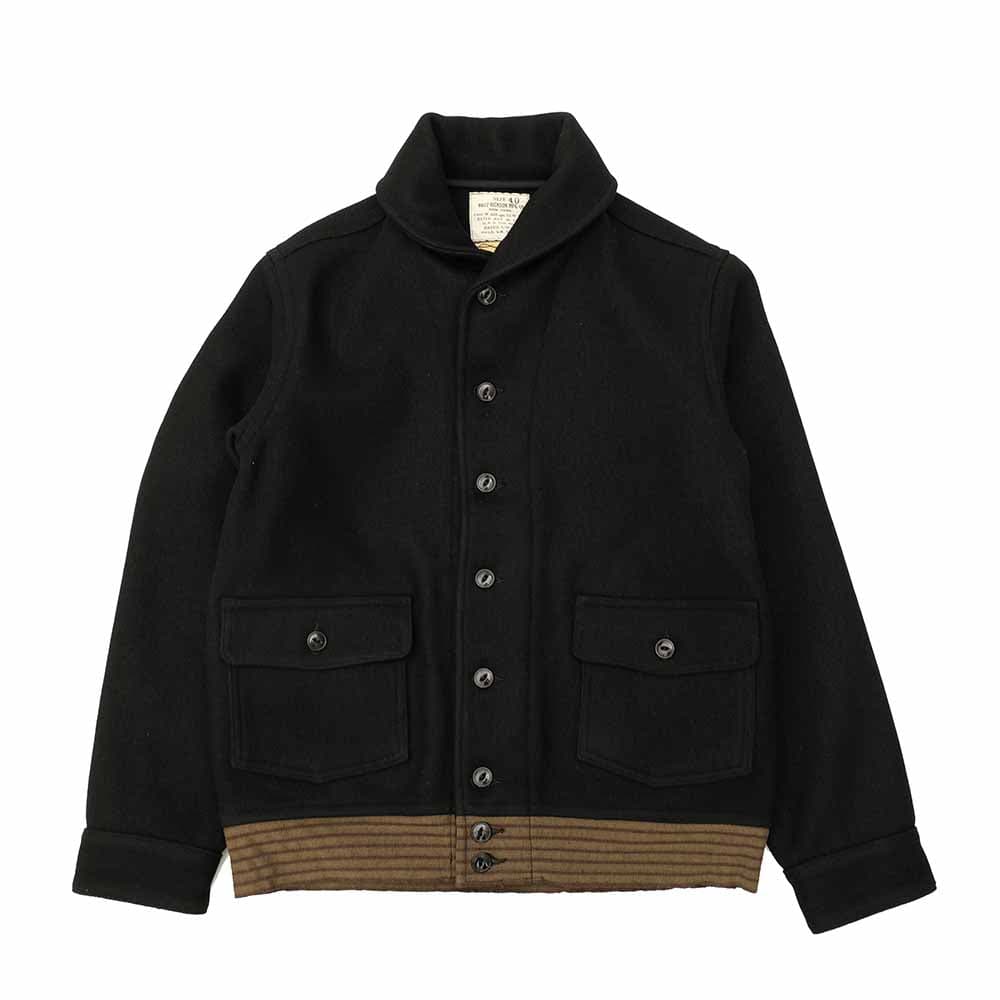 WILLIAM GIBSON - COLLECTION - Type BLACK CCC WOOL JACKET - BR15776