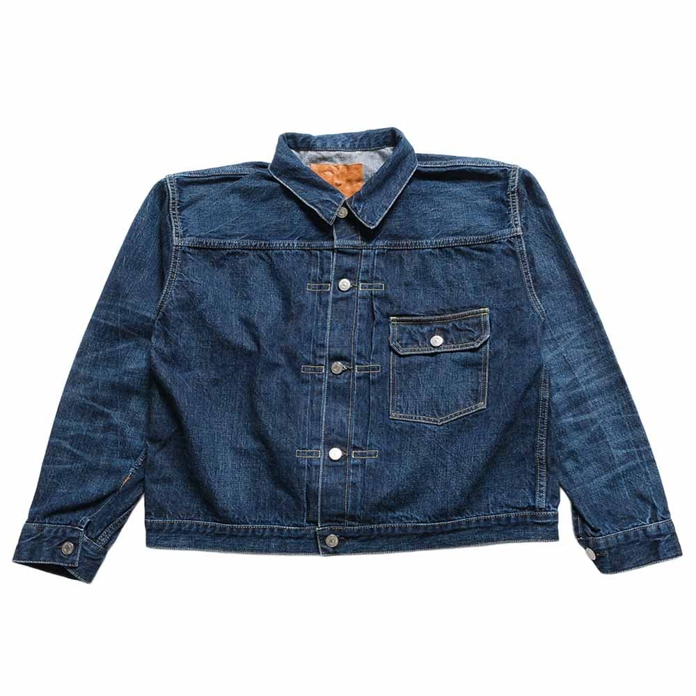 12oz DENIM 1st JACKET - BLUE - RN1040SDR