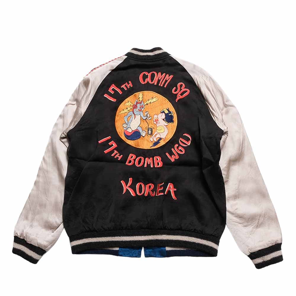 Acetate Souvenir Jacket - KOSHO & CO. × BUZZ RICKSON’S - Special Edition - 17TH COMM SQ & 17TH BOMB WG(L) - BR16009