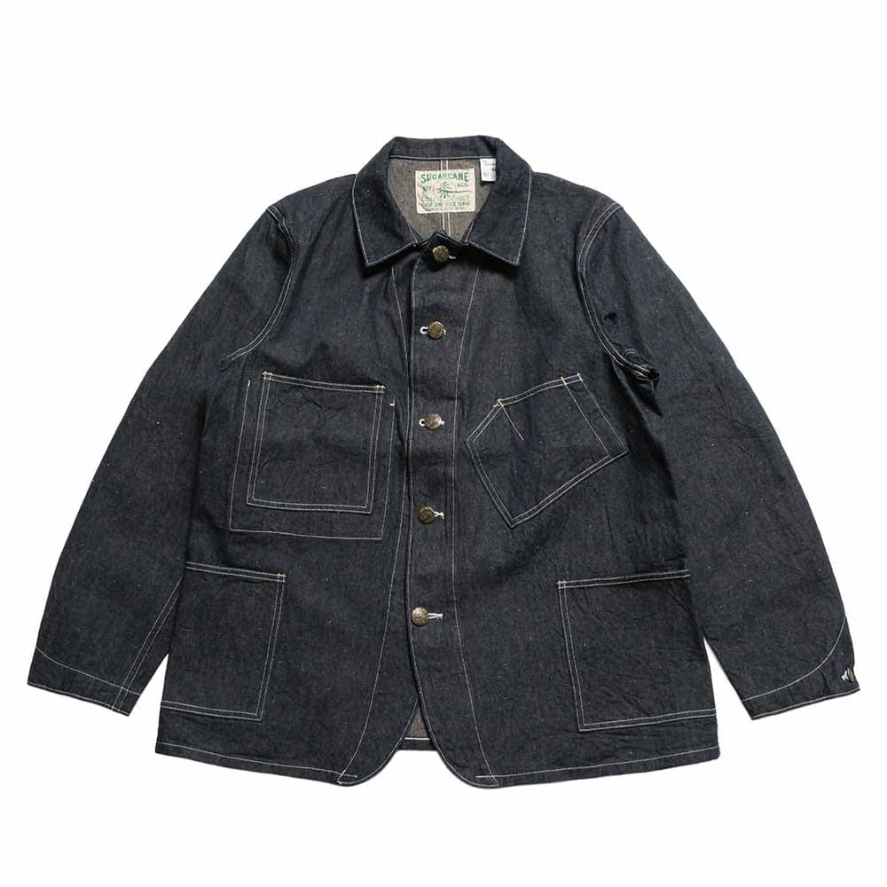 10.5oz. 砂糖黍 DENIM WORK COAT - SC15920
