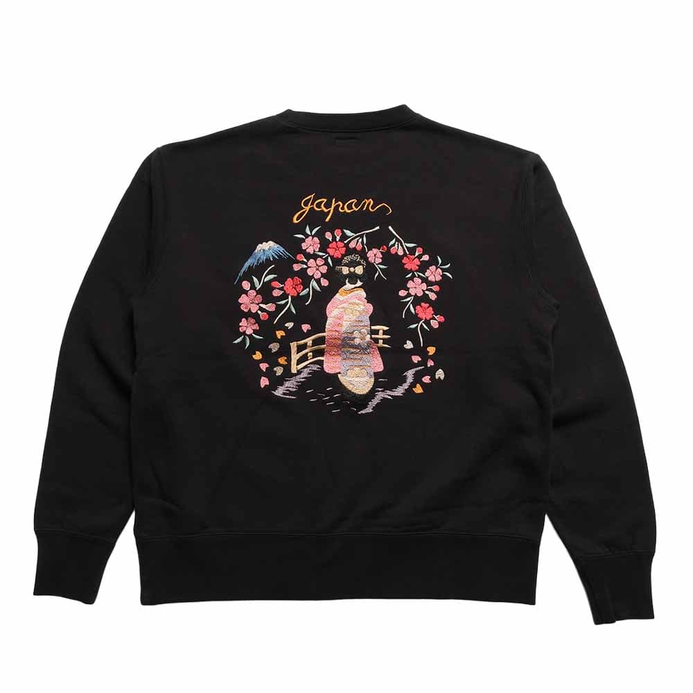 SUKA CREW SWEAT EMBROIDERED - MAIKO - TT69815