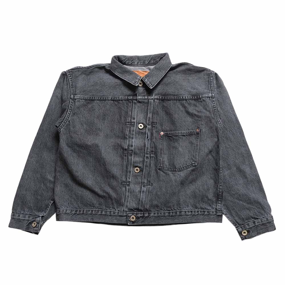 12oz DENIM WW2 MODEL JKT - USED BLACK - RN31393070