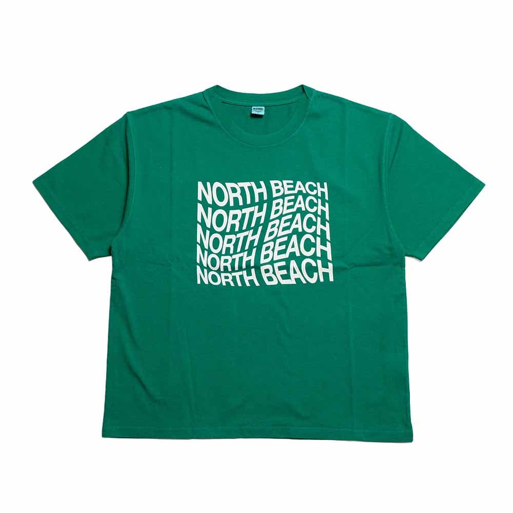 Crossover Neck S/S T-SHIRT - NORTH BEACH - BR-26257
