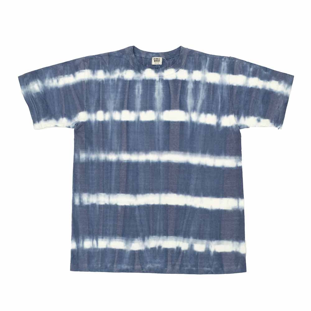 Lot.35001 S/S T-SHIRT - TIE DYE BORDER - 35001TB-25