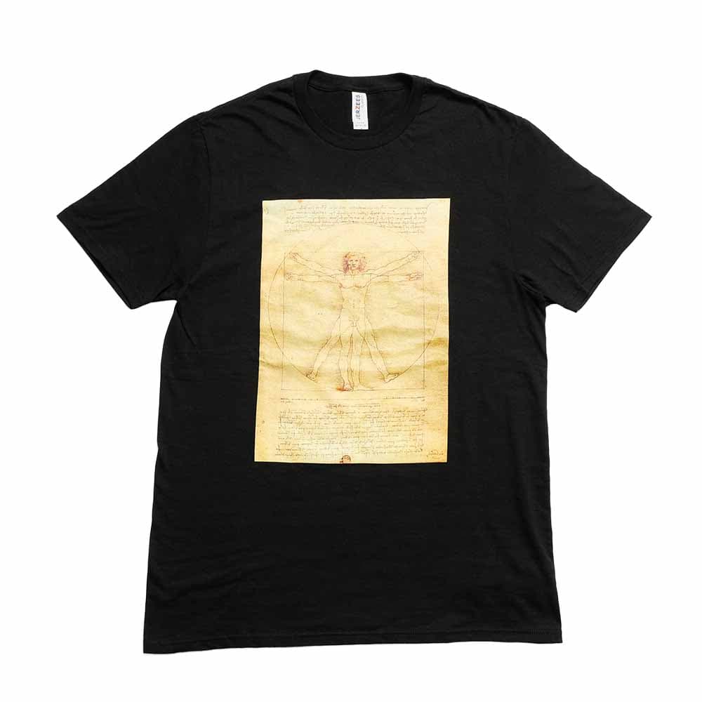 JERZEES - S/S TEE - VITRUVIAN MAN - JZ26S004