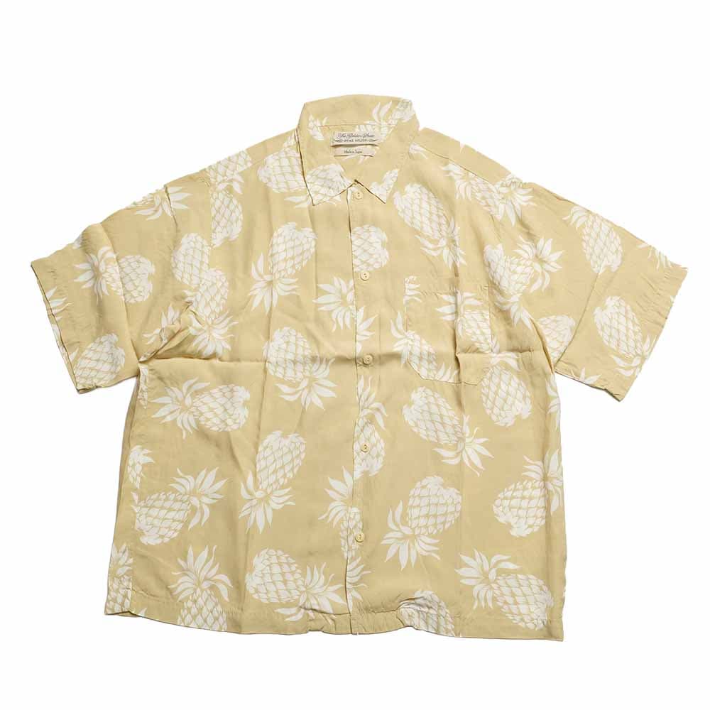 Pineapple print aloha shirt - RN30389014