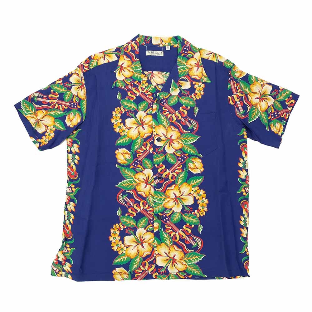 S/S RAYON HAWAIIAN SHIRT - BLESSING GIFT FROM HAWAII - SS39212