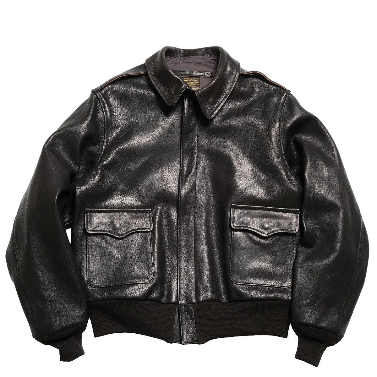 WILLIAM GIBSON COLLECTION - Type BLACK A-2 GOAT SKIN - BR80690