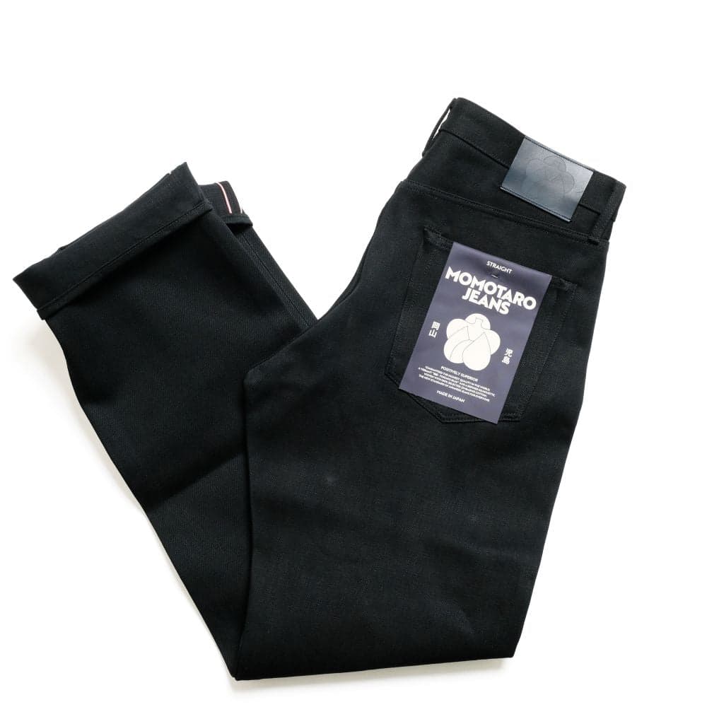 #100 STANDARD STRAIGHT 14.7oz BLACK - Zip-Fly - MMJZ1100