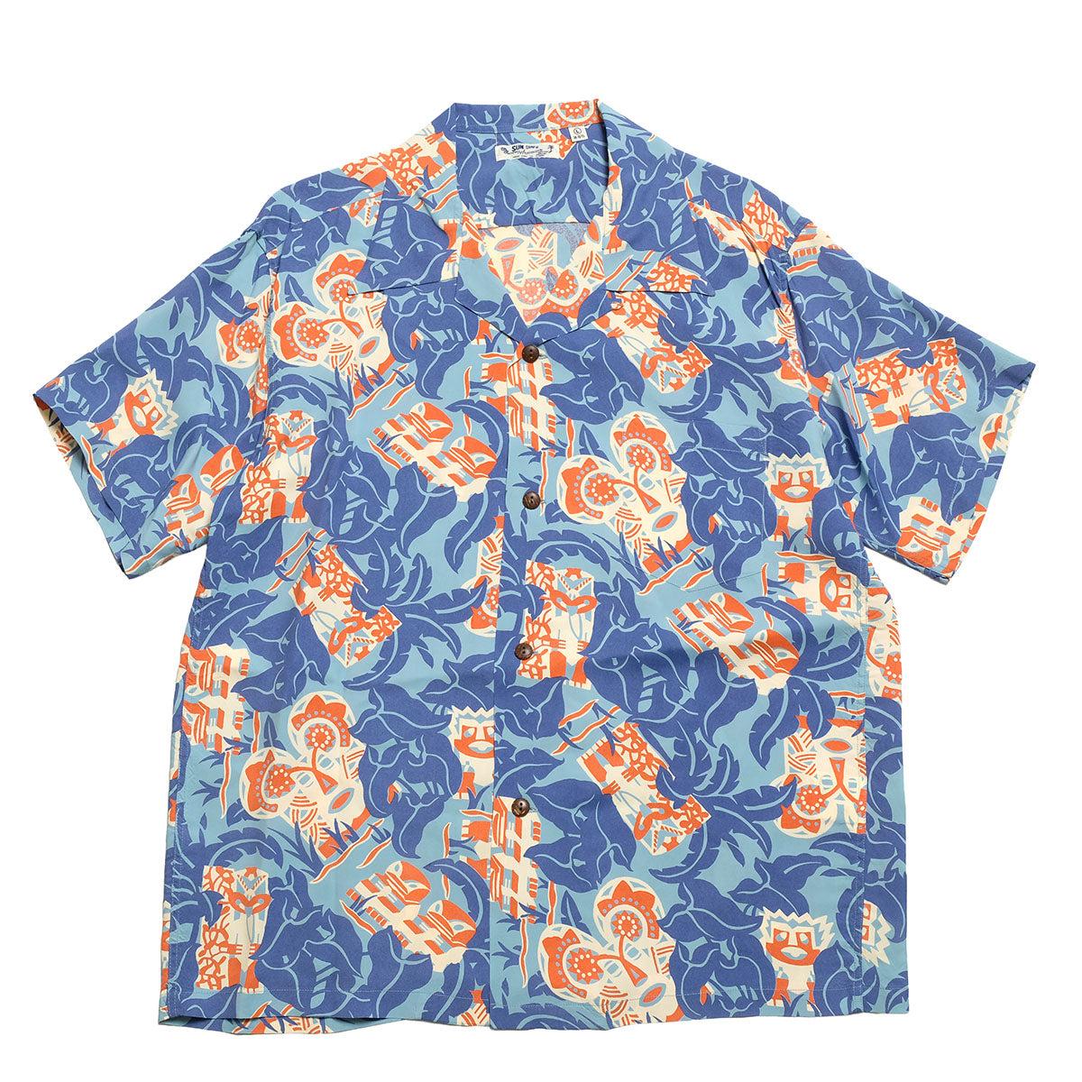 S/S RAYON HAWAIIAN SHIRT - FUN ISLAND - SS39628