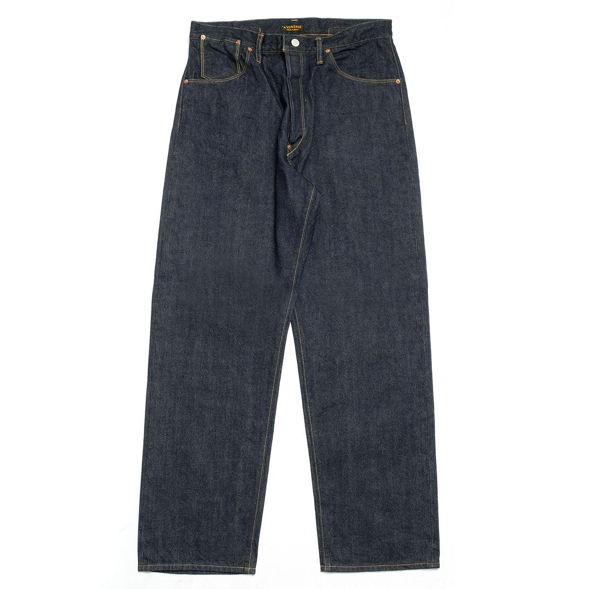 HINOYA EXCLUSIVE MODEL - Coal Mine Jeans - #1 13.75oz Indigo Denim - VTD-0201SXXH-ID1