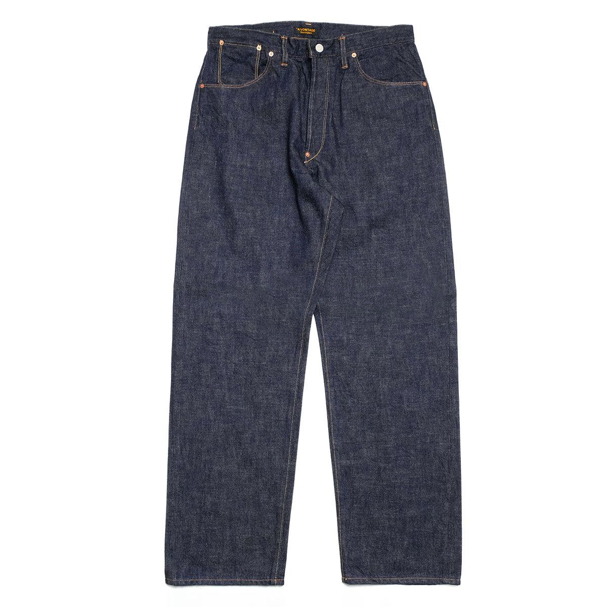 HINOYA EXCLUSIVE MODEL - Coal Mine Jeans - #2 13.5oz Indigo Denim - VTD-0201SXXH-ID2