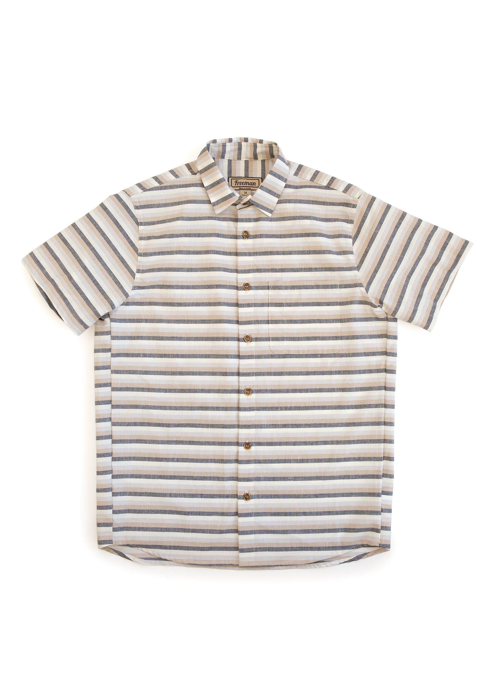 Short Sleeve Weathervane - Mountain Stripe