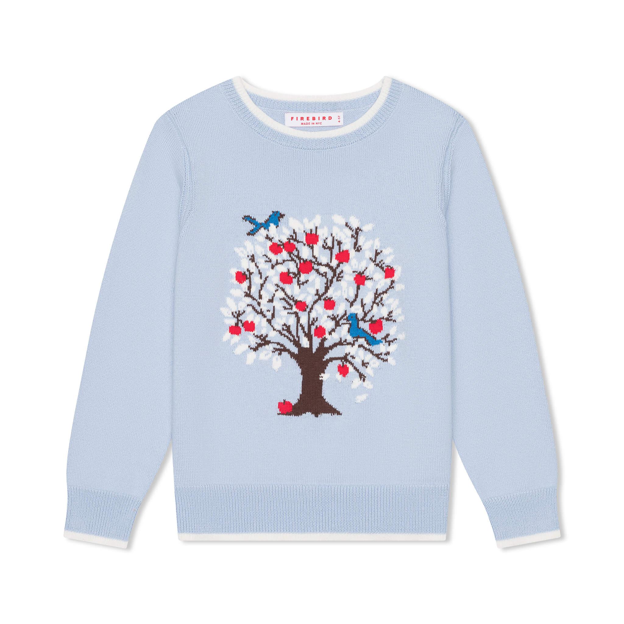 Tree Intarsia Sweater