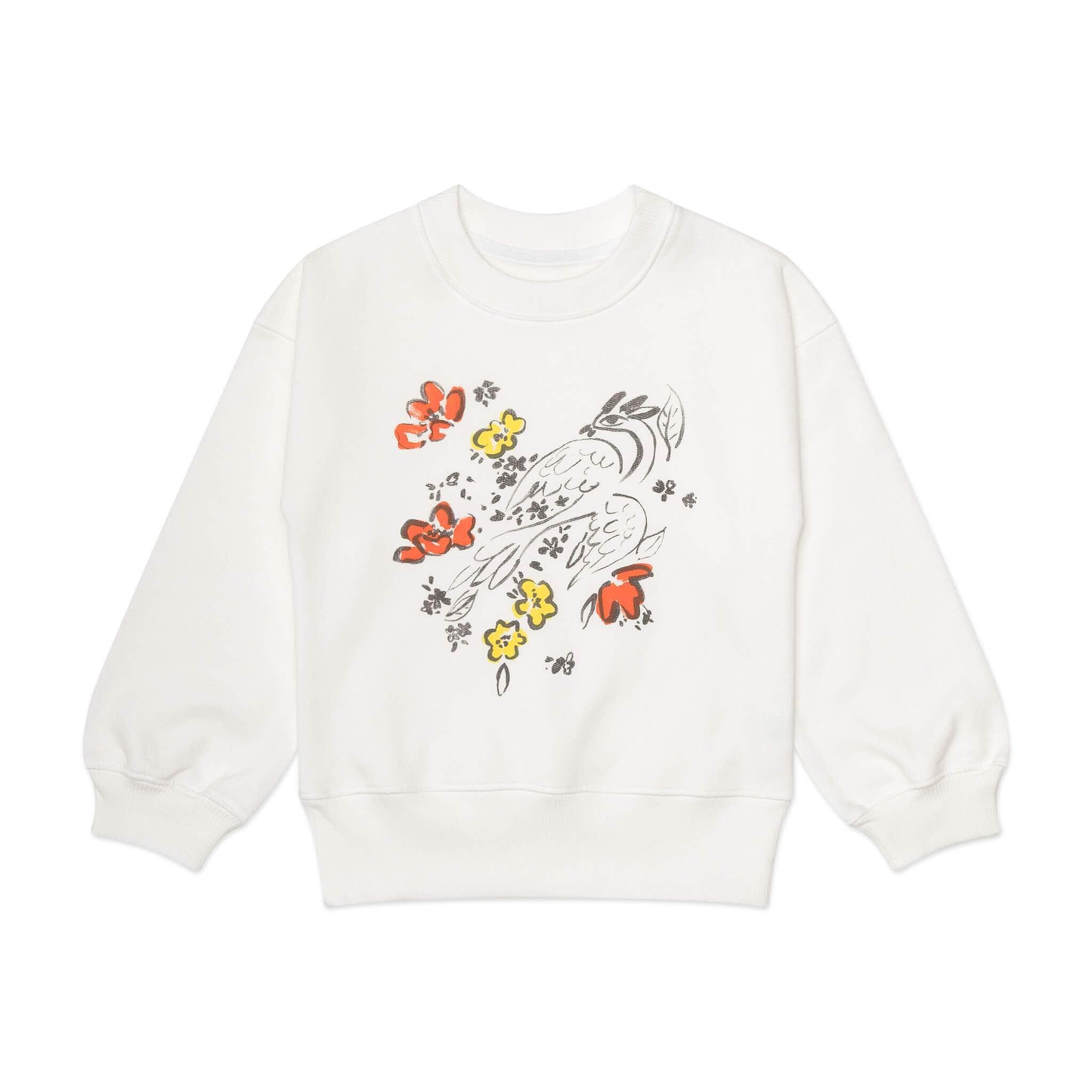 Abstract Art-Inspired Fleece Sweatshirt
