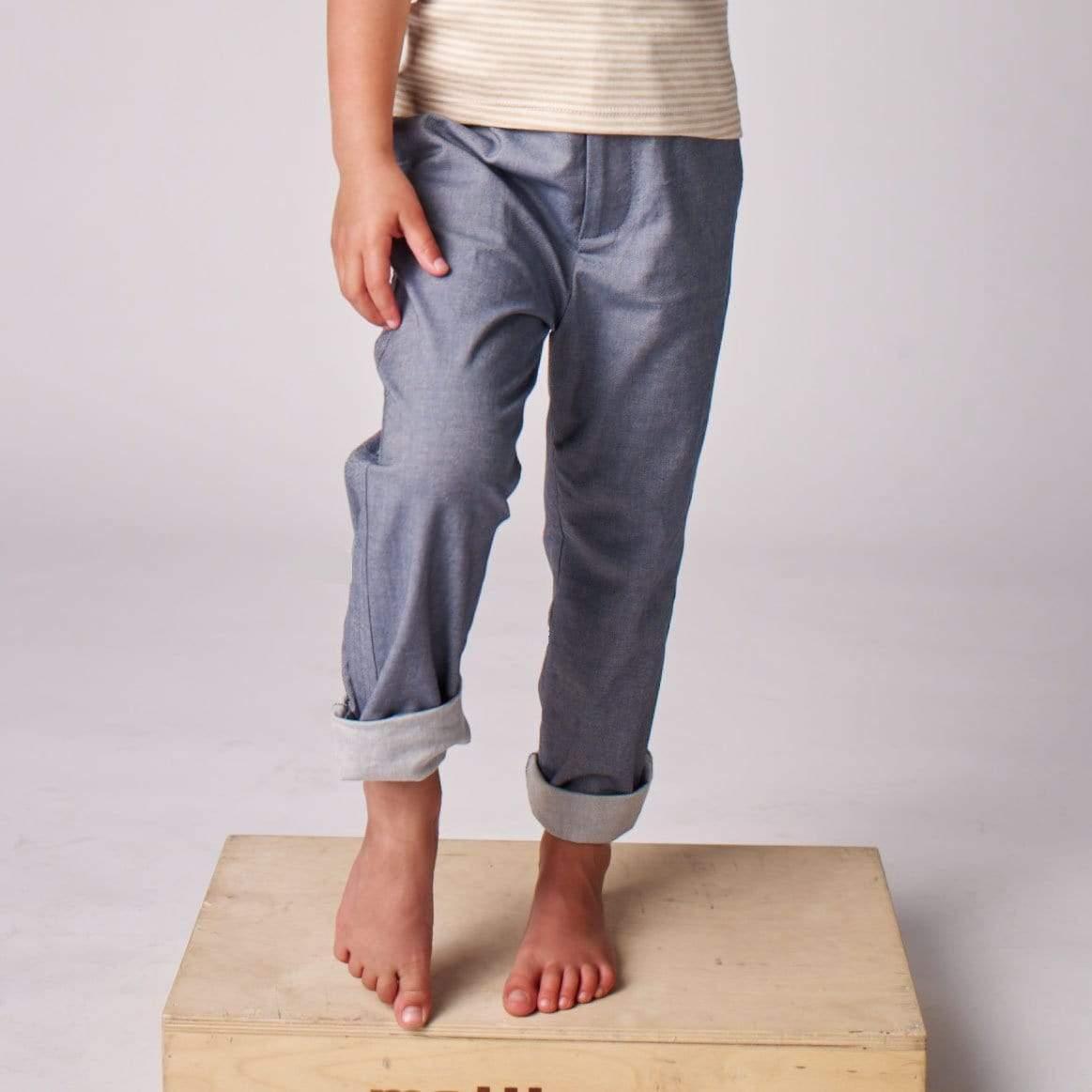 Soft Denim Pants