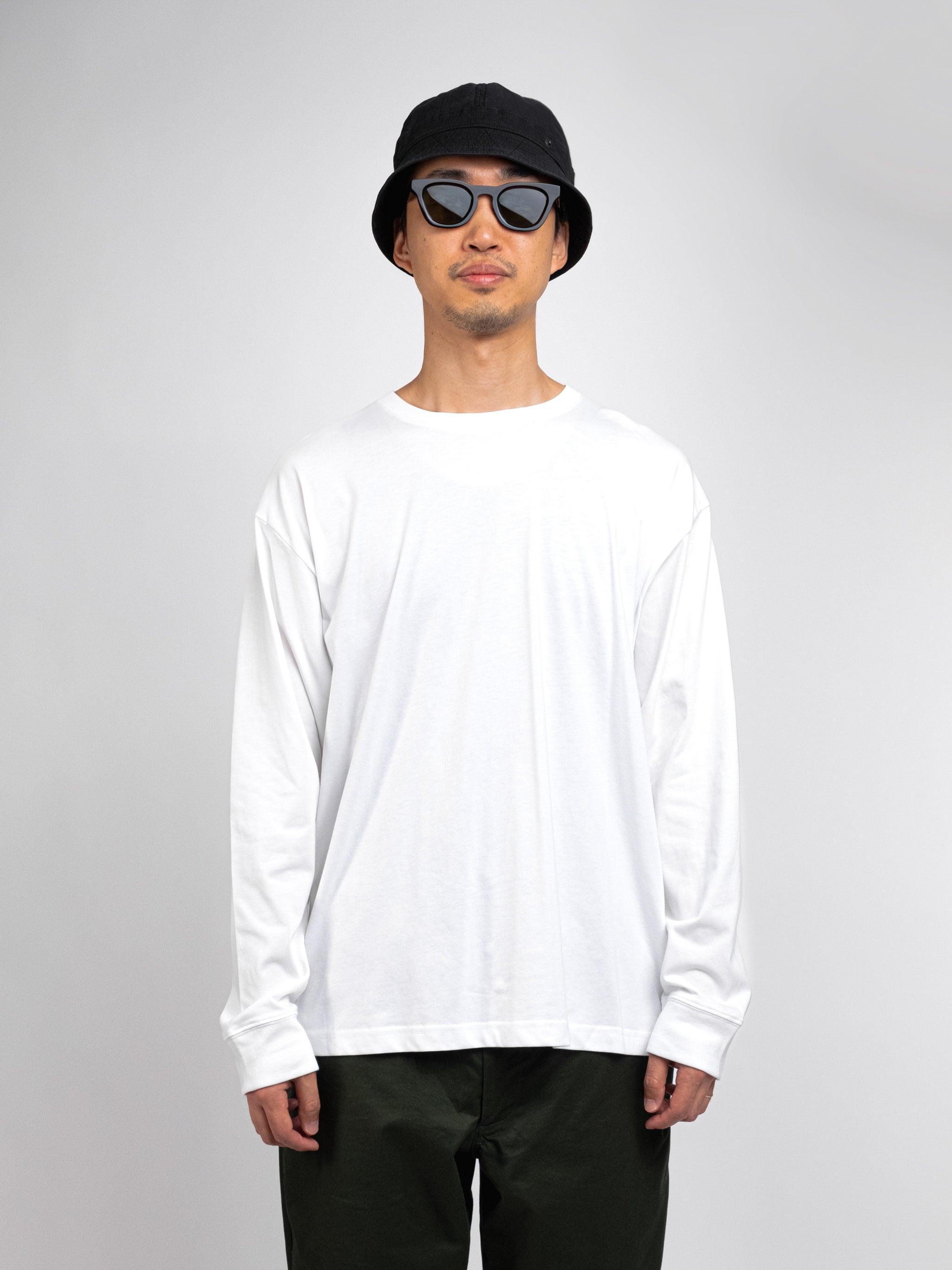 Relaxed Fit Long Sleeve White - v2