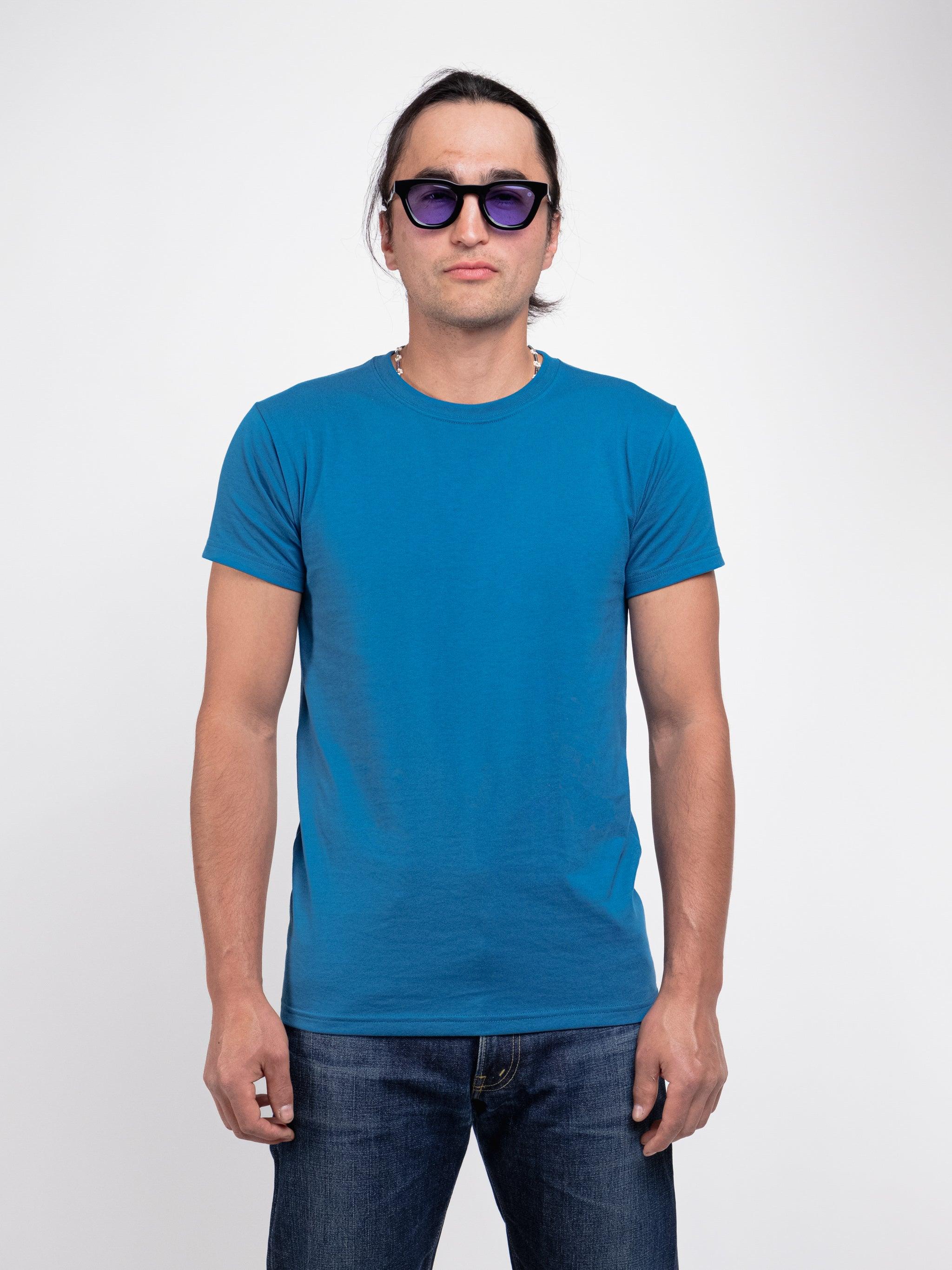 Slim Fit T-Shirt Lyons Blue - v2