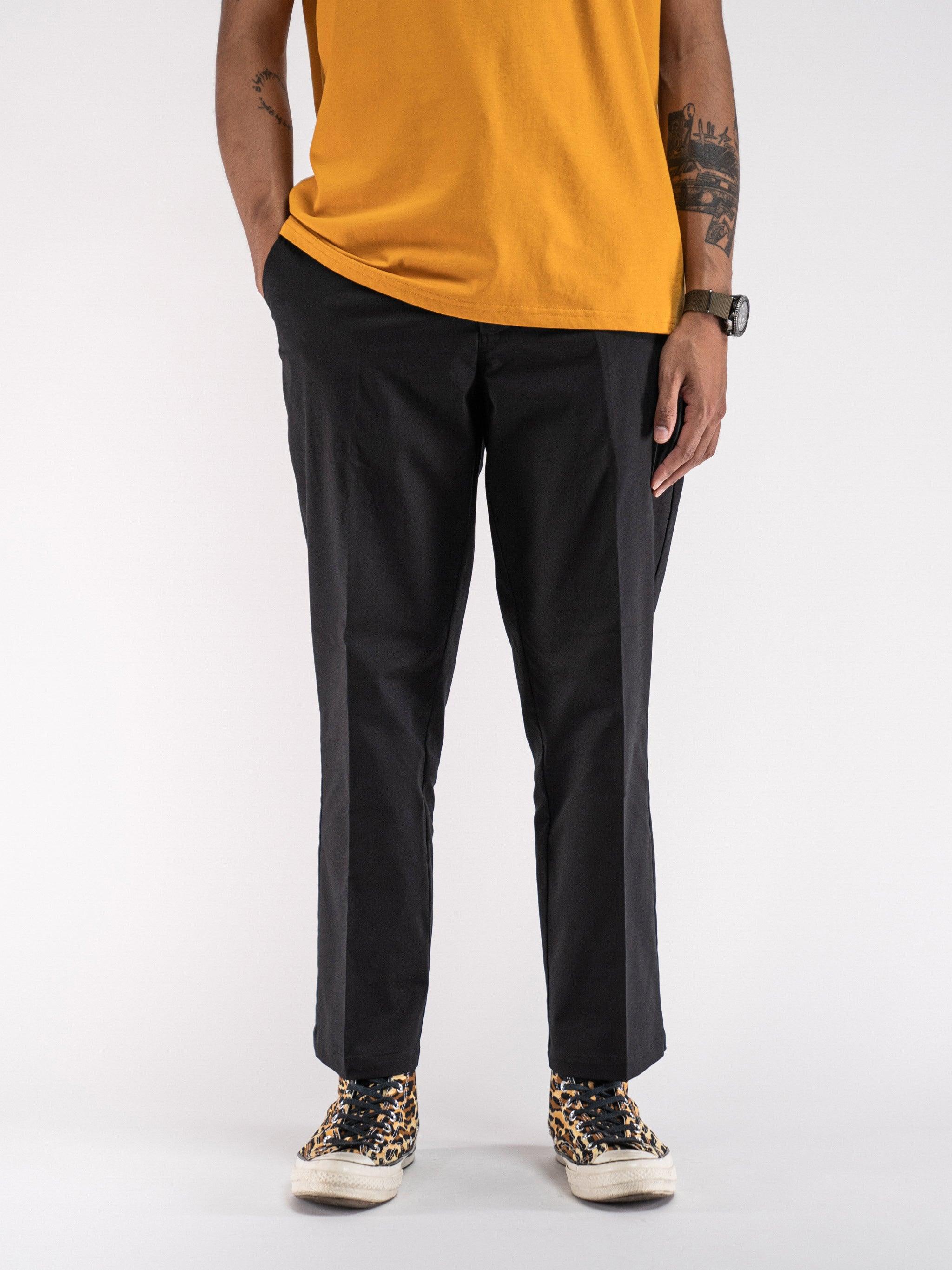 Relaxed Fit Chino Pant Black
