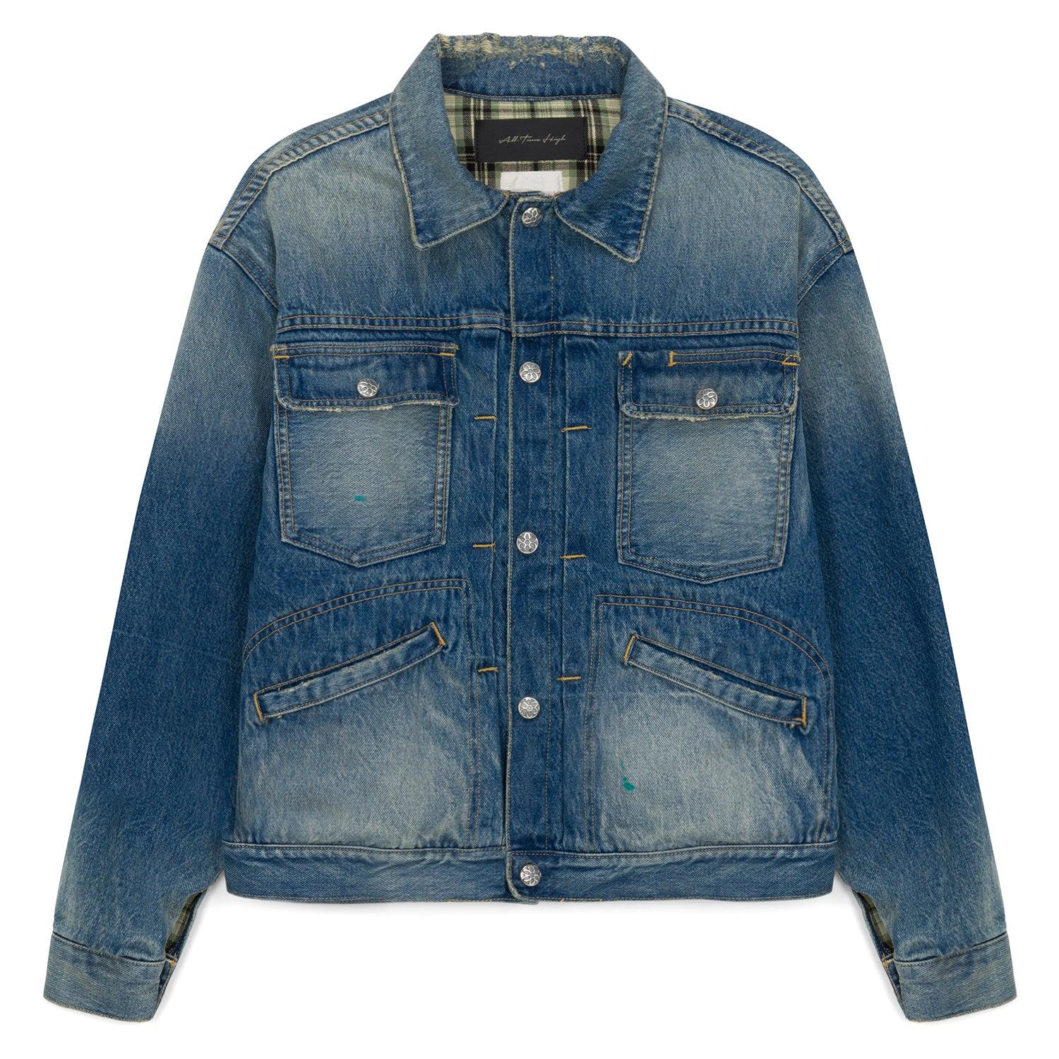 Wrightwood Lined Good Art Hlywd Denim Jacket (Indigo)