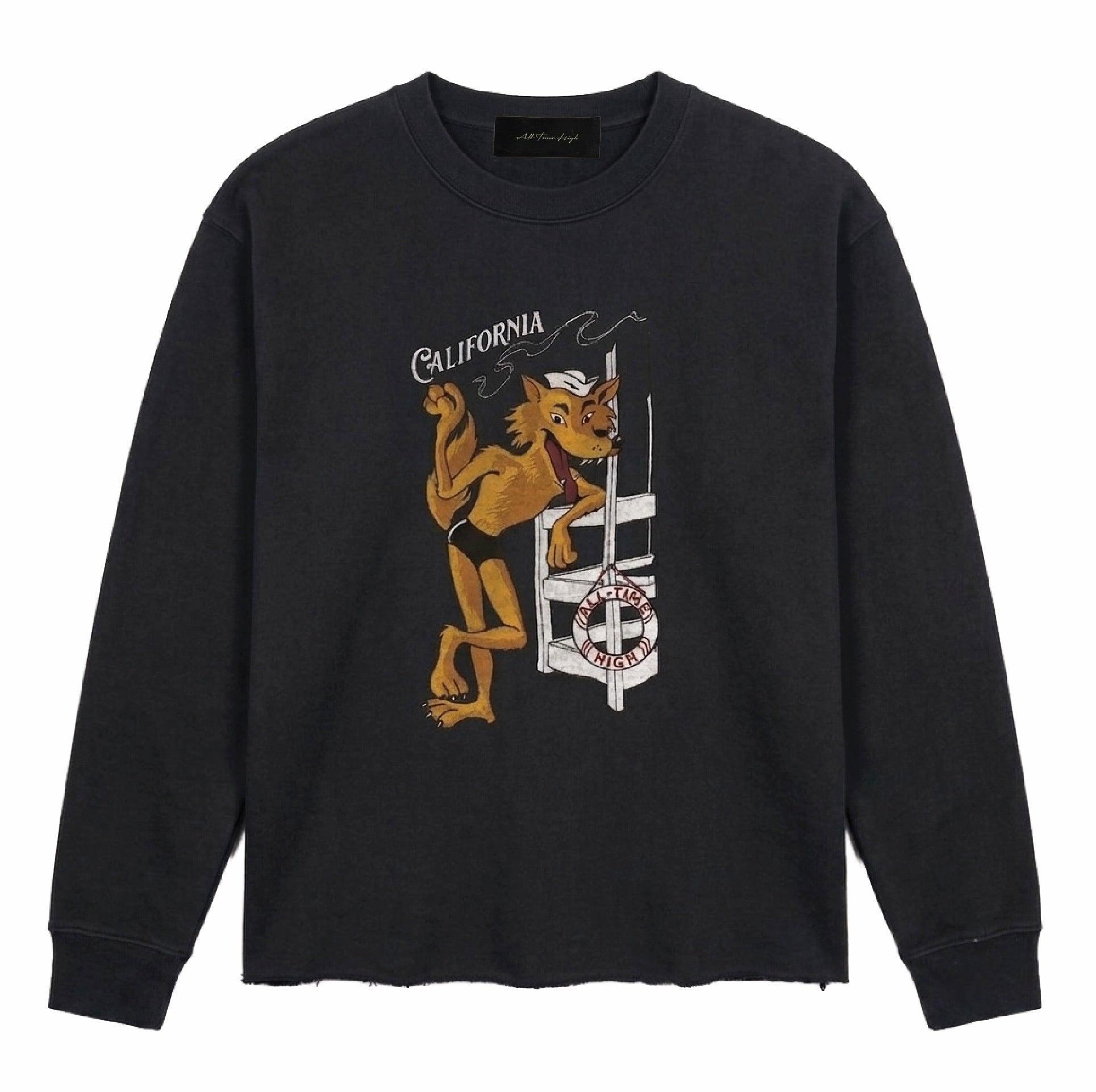 Lifeguard Chopped Longsleeve (Rinsed Black)
