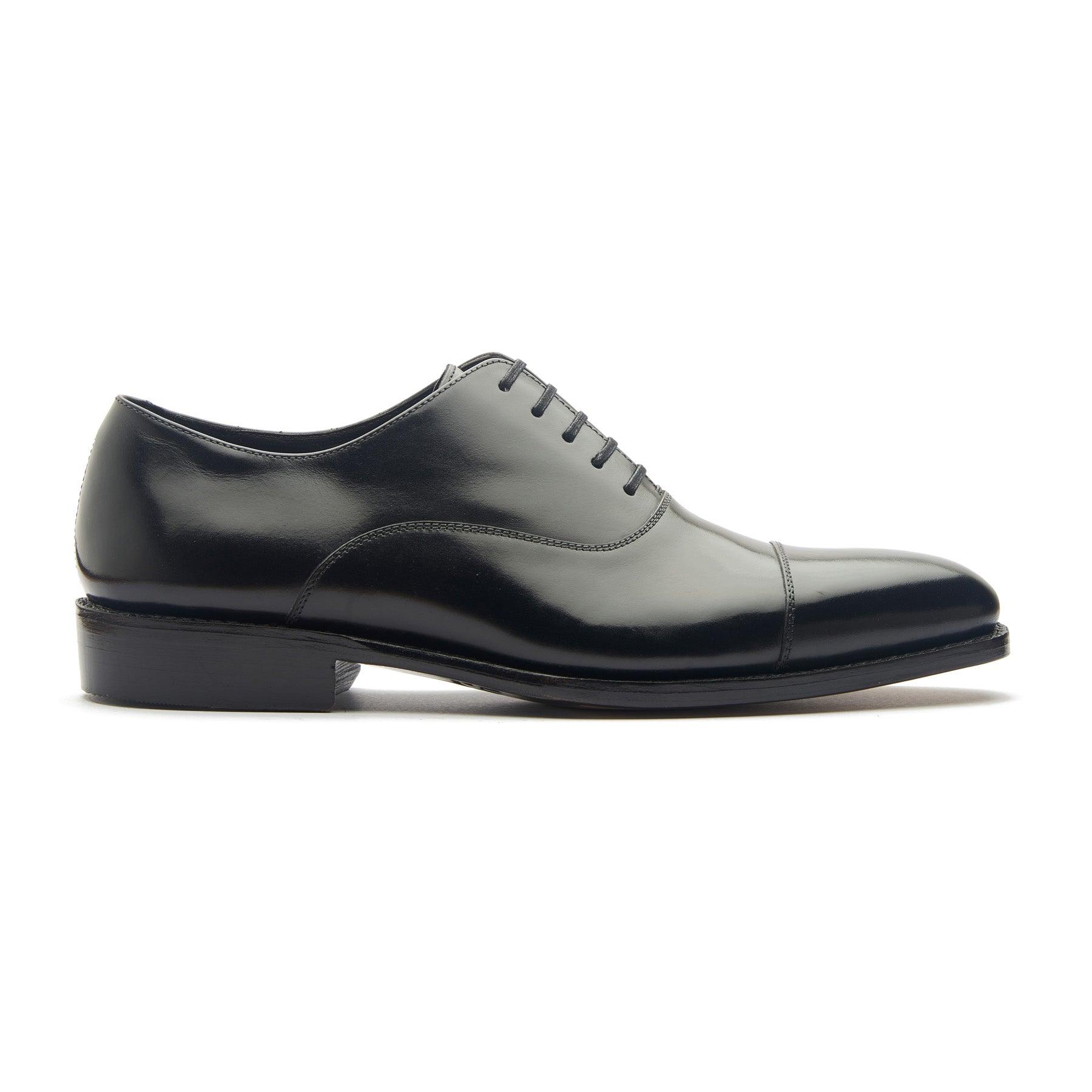 Oscar, Cap-toe Oxford -Black Aniline Calf | Classics