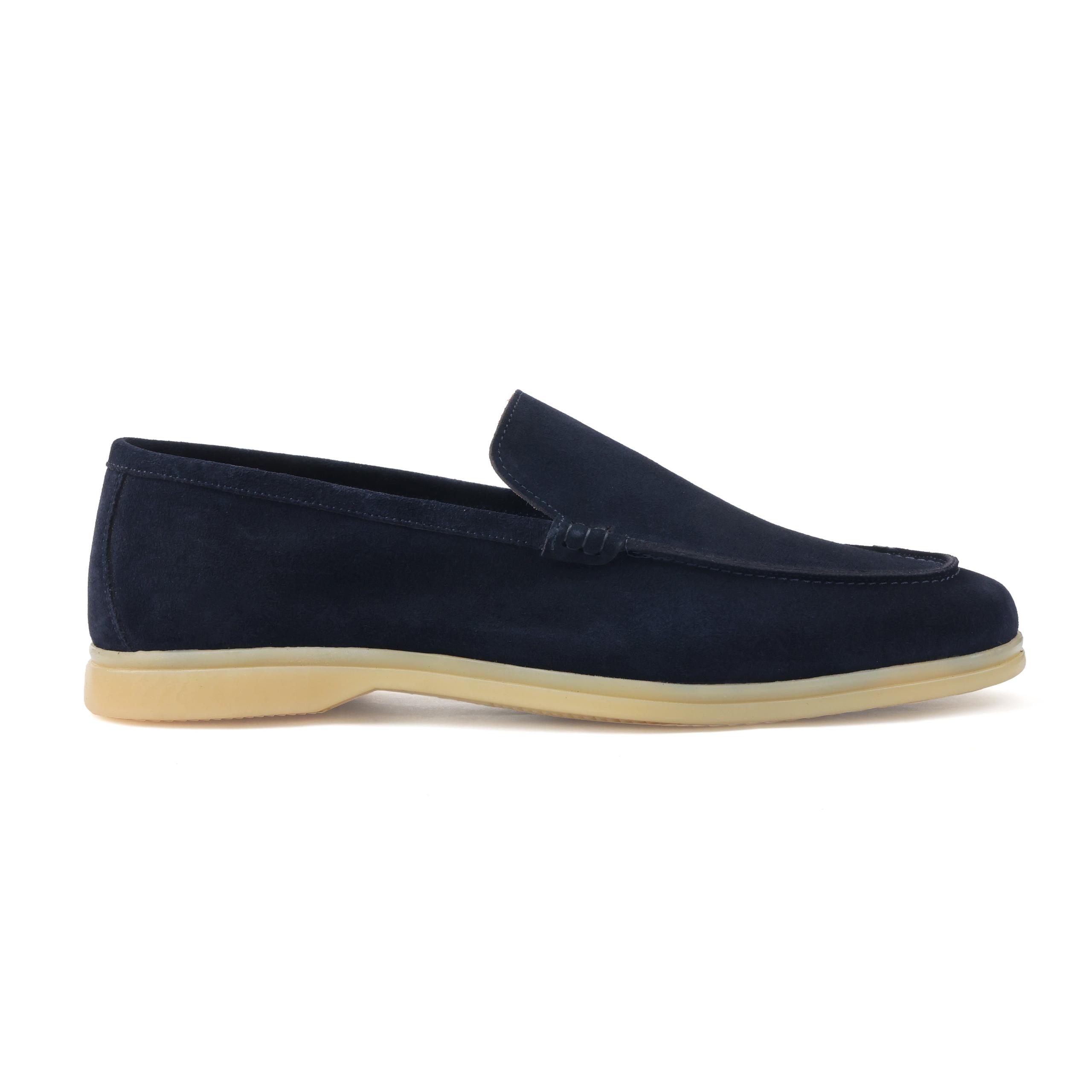 Orlie, Slipons - Navy Go Rain Suede | Unlined Flex Collection