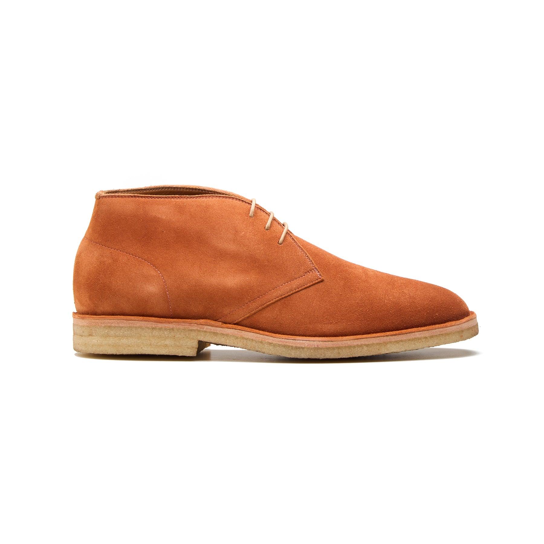 Kingston, Desert Boot - Red Dirt Kudu Reverse Suede | BLKBRD4.0