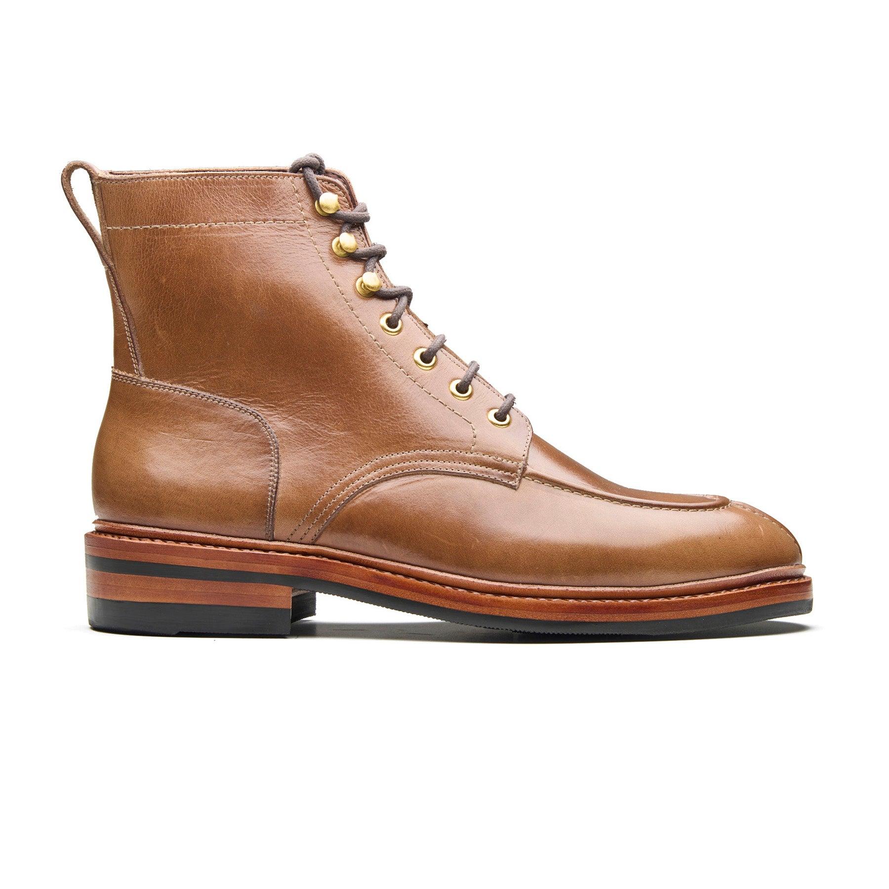 Fred, Norwegian Toe Boot - Natural Chromexcel | Hand Welted Boots 2.0