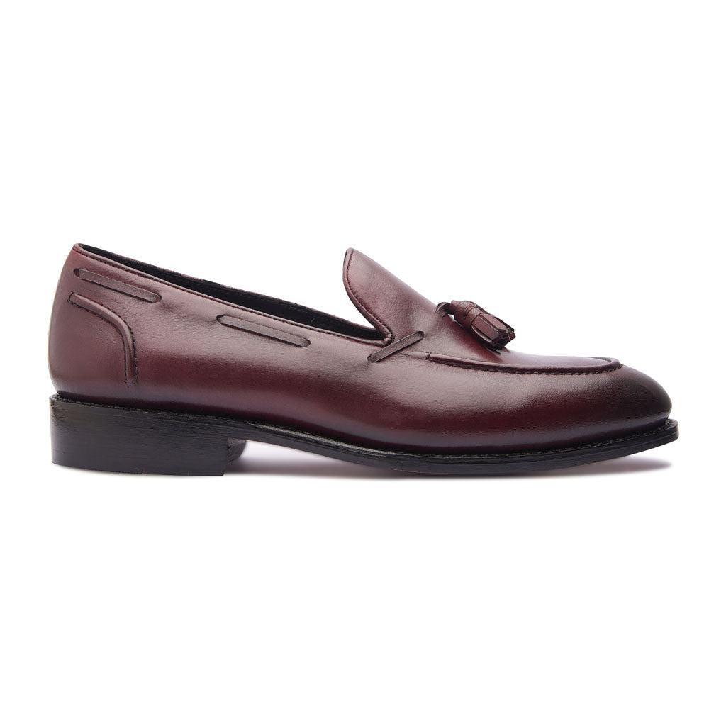 Royce, Tassel Loafer - Bordeaux | Hand Welted | Contemporary Classics