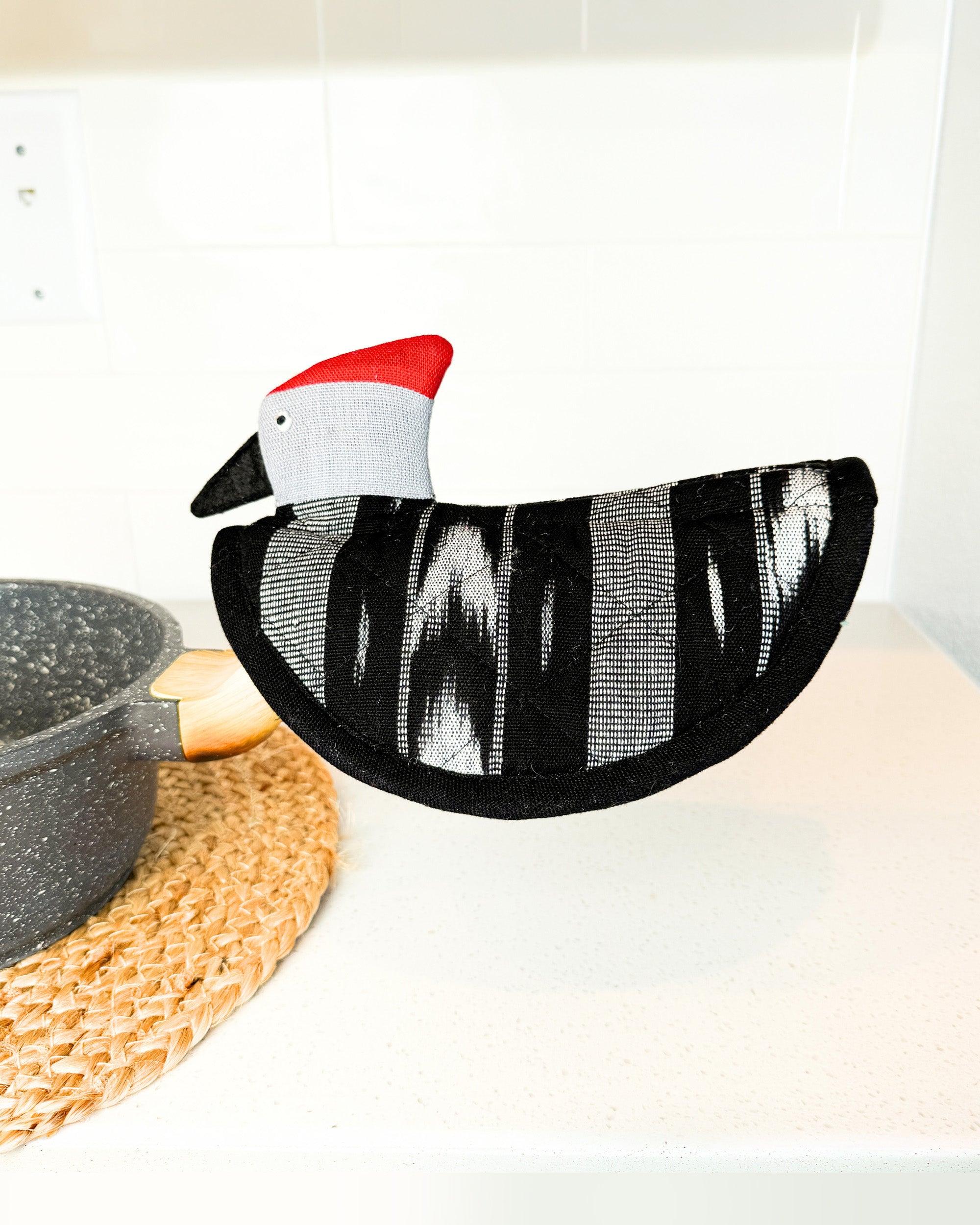 Upavim Crafts, Woodpecker Pot Holder