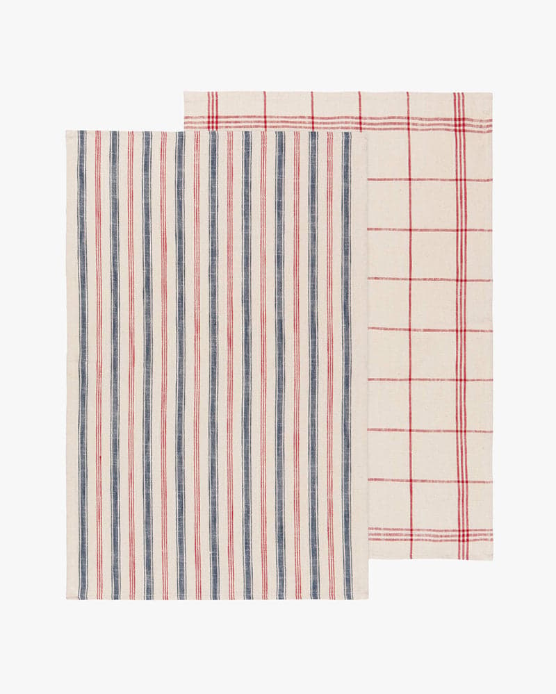 , Jules Vintage French Dishtowels, Set of 2