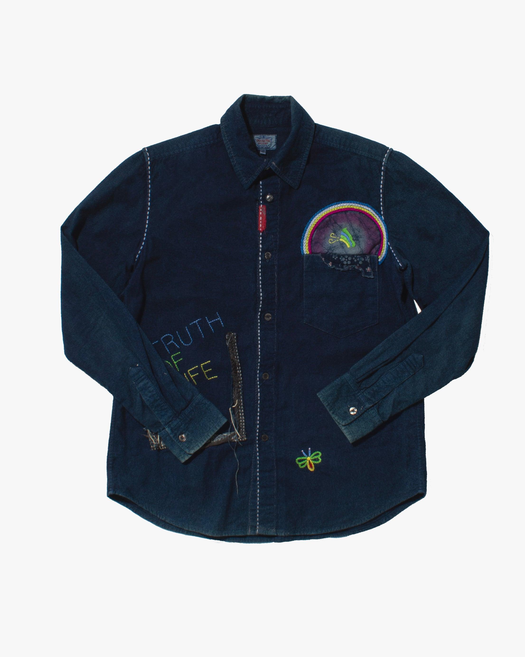 Flannel Shirt, Chiang Mai Deluxe, Truth of Life - XS
