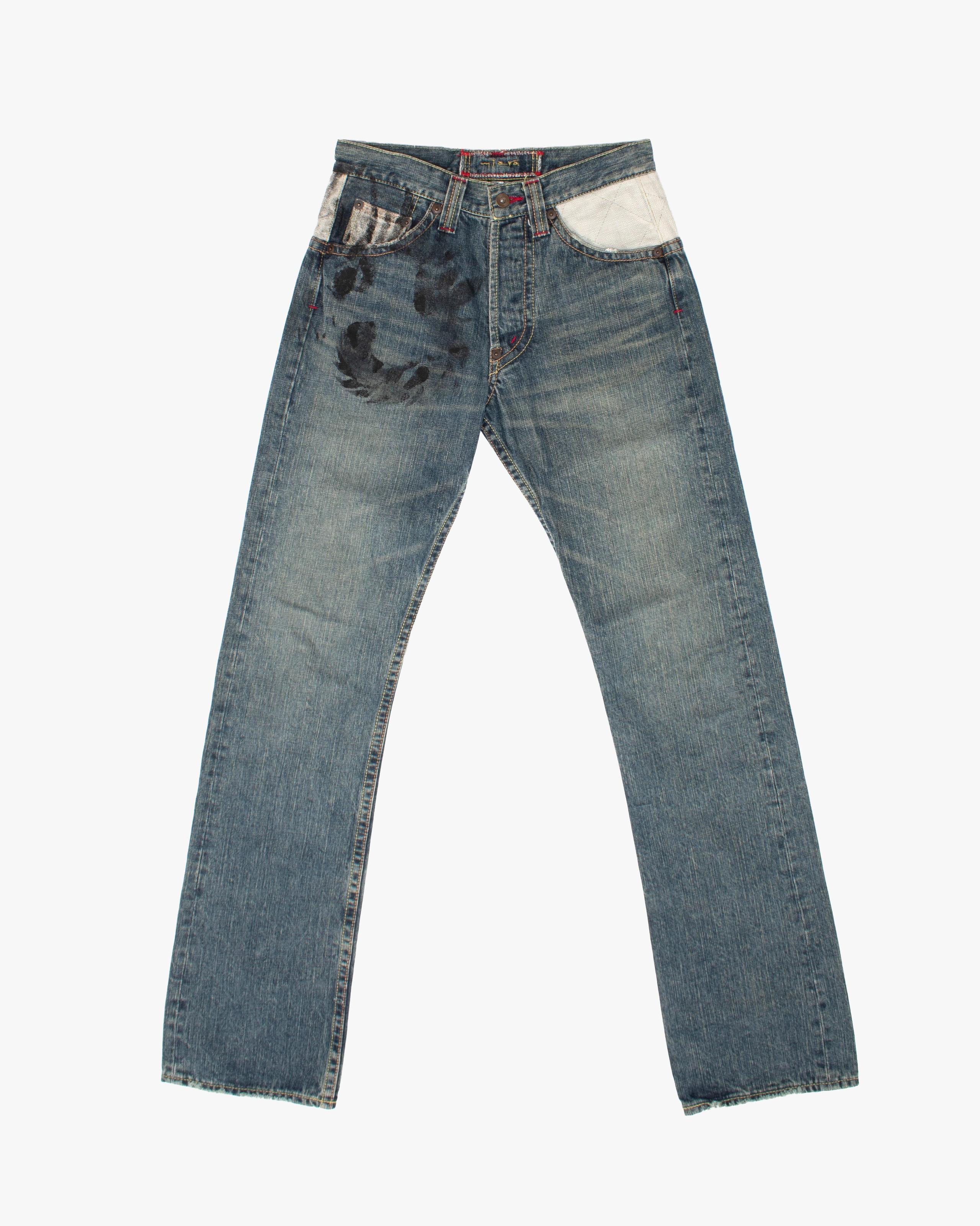 Denim Jeans, 30, Miara, Painted Jaguar