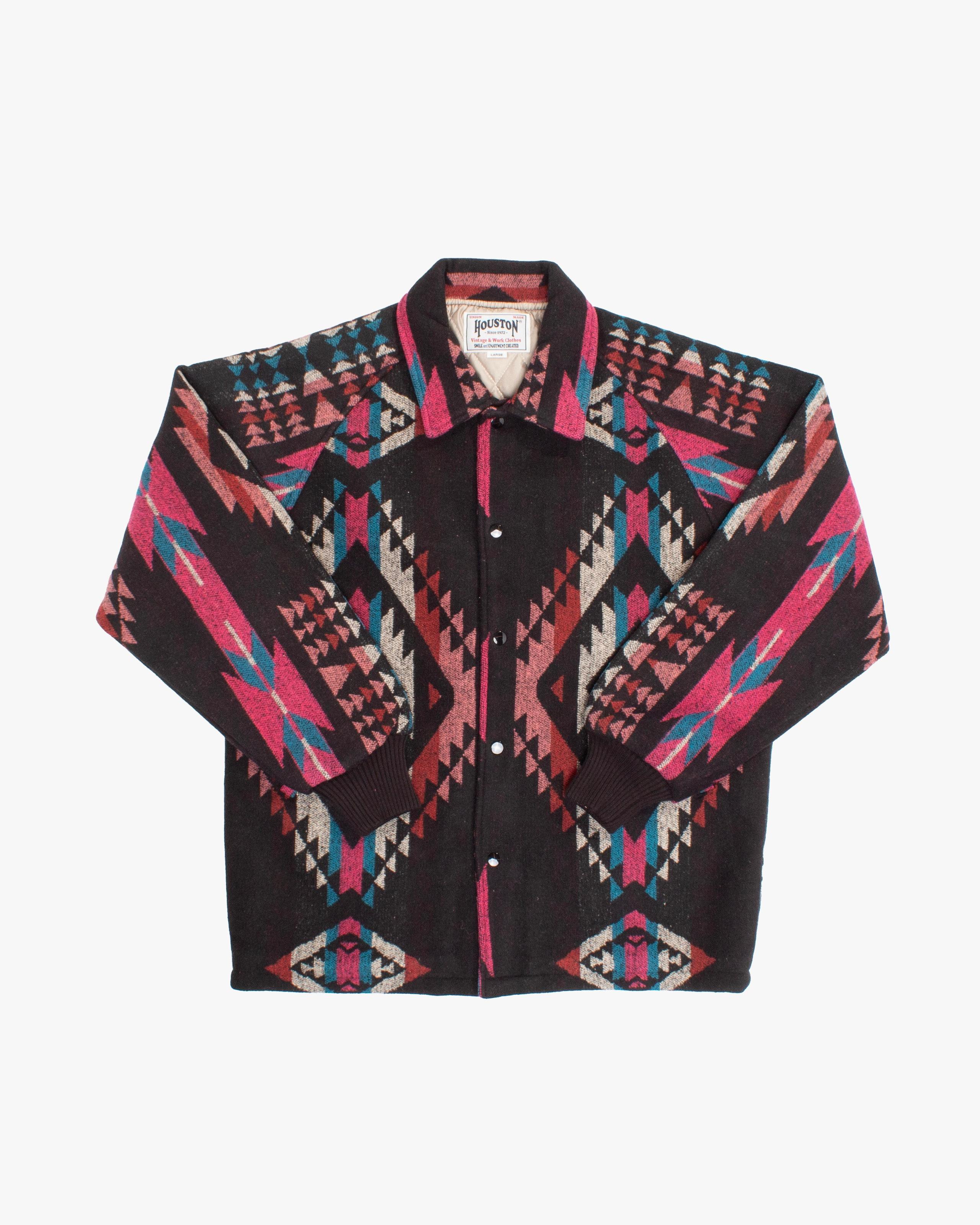 Jacket, L, Houston, Black Multicolor