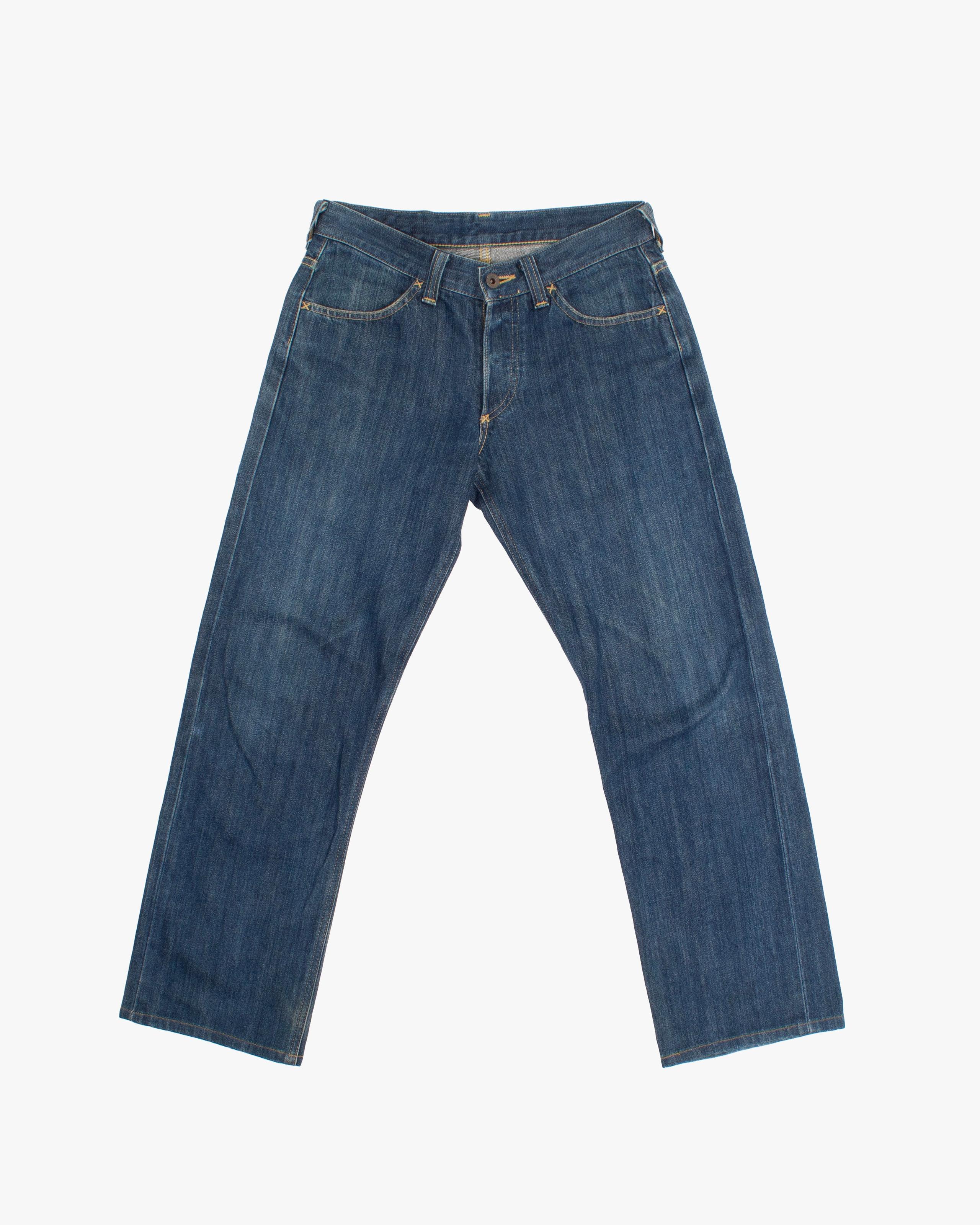 Pants, 28, Lee, Medium Wash Blue