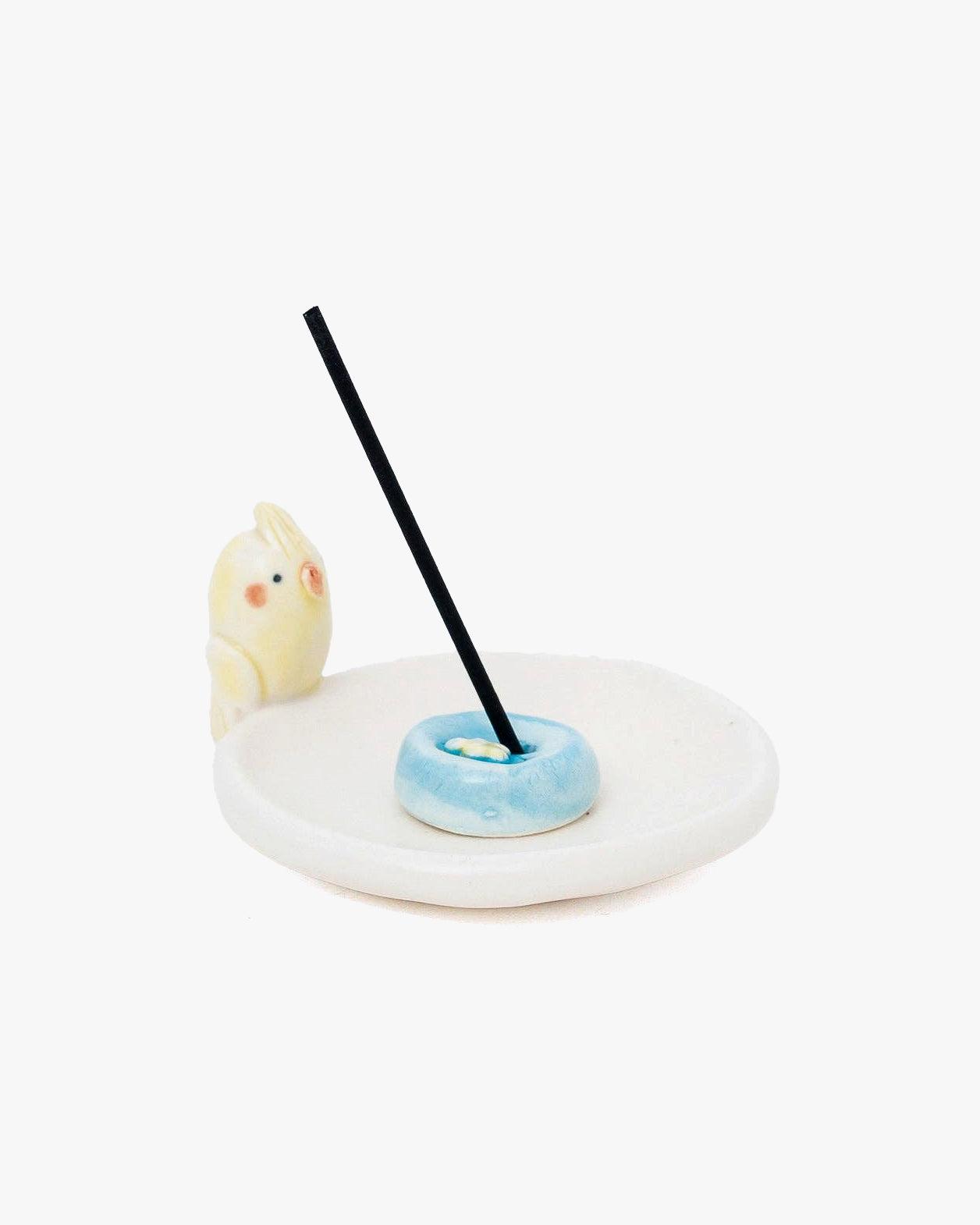 Craftman House, Handmde Parakeet Incense Holder