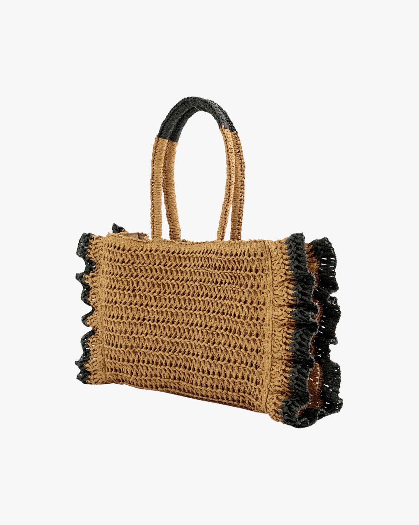 Tanton, Tote, Light Brown/Black