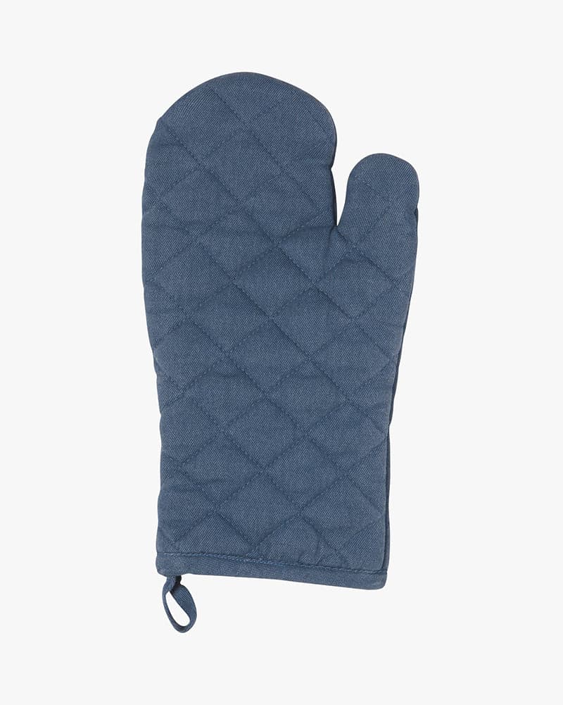 , Stonewash Oven Mitt, Midnight