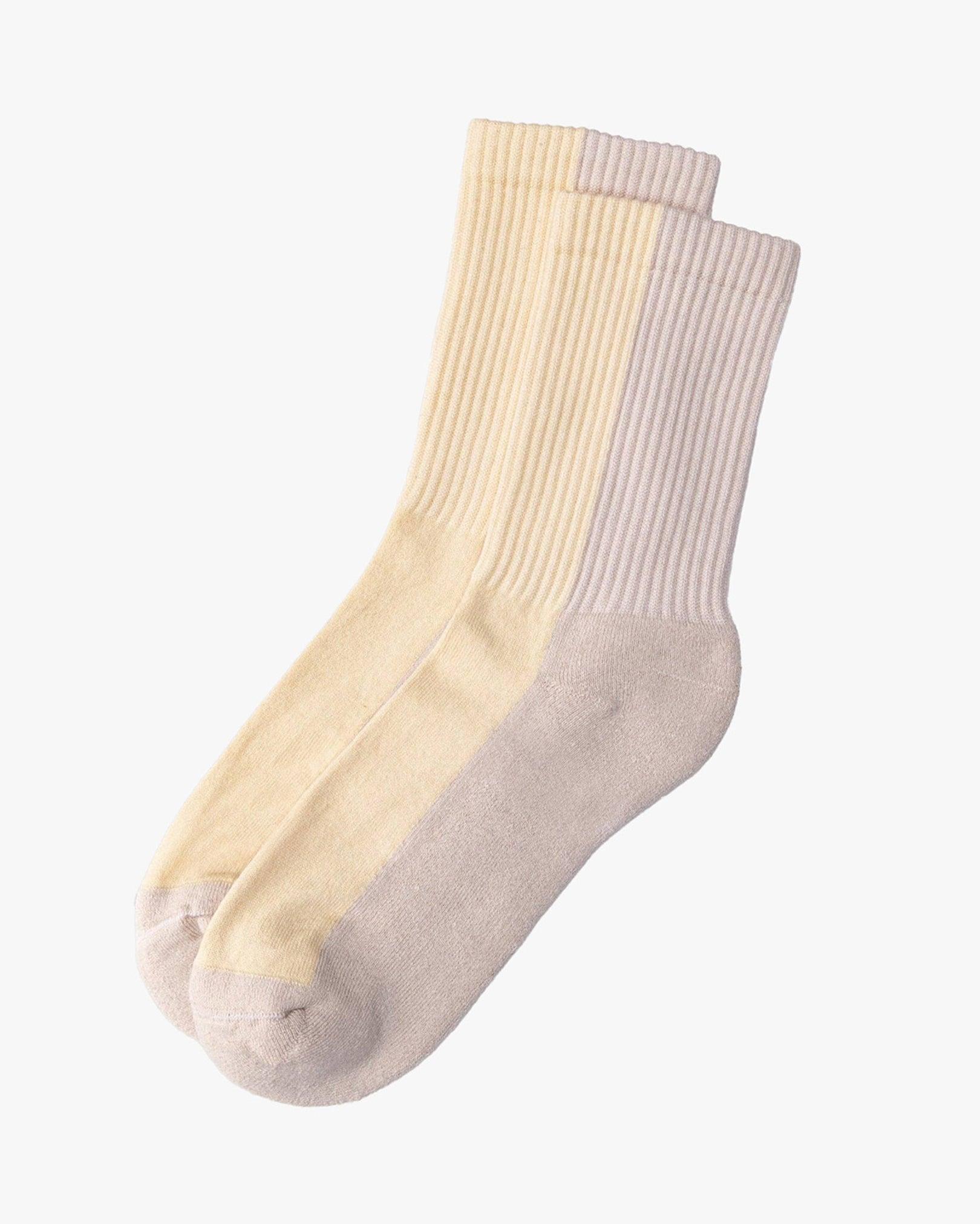 , Crew Socks, Dual Tone