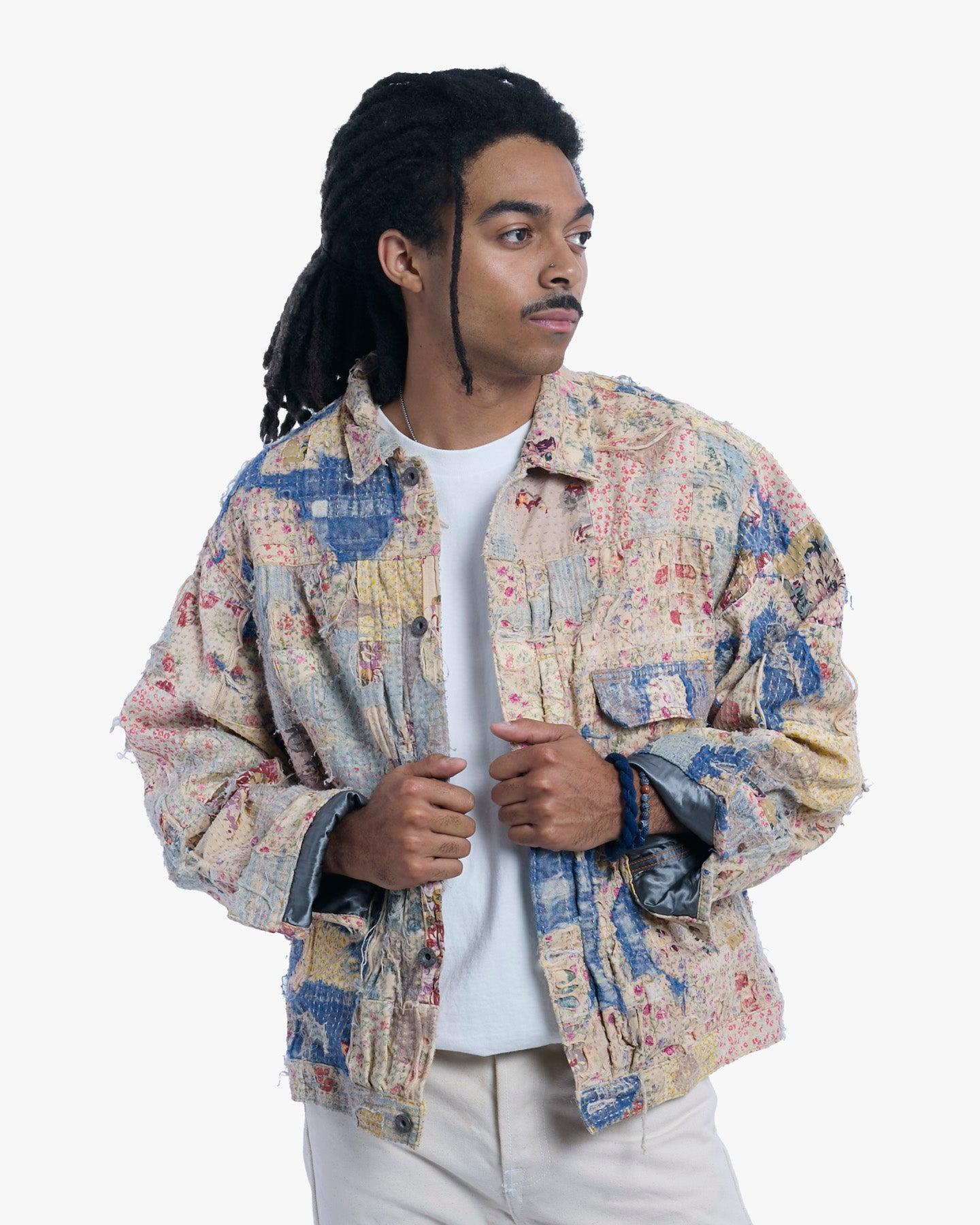 Jacket, Kapital Kountry, XXL, Boro Patchwork