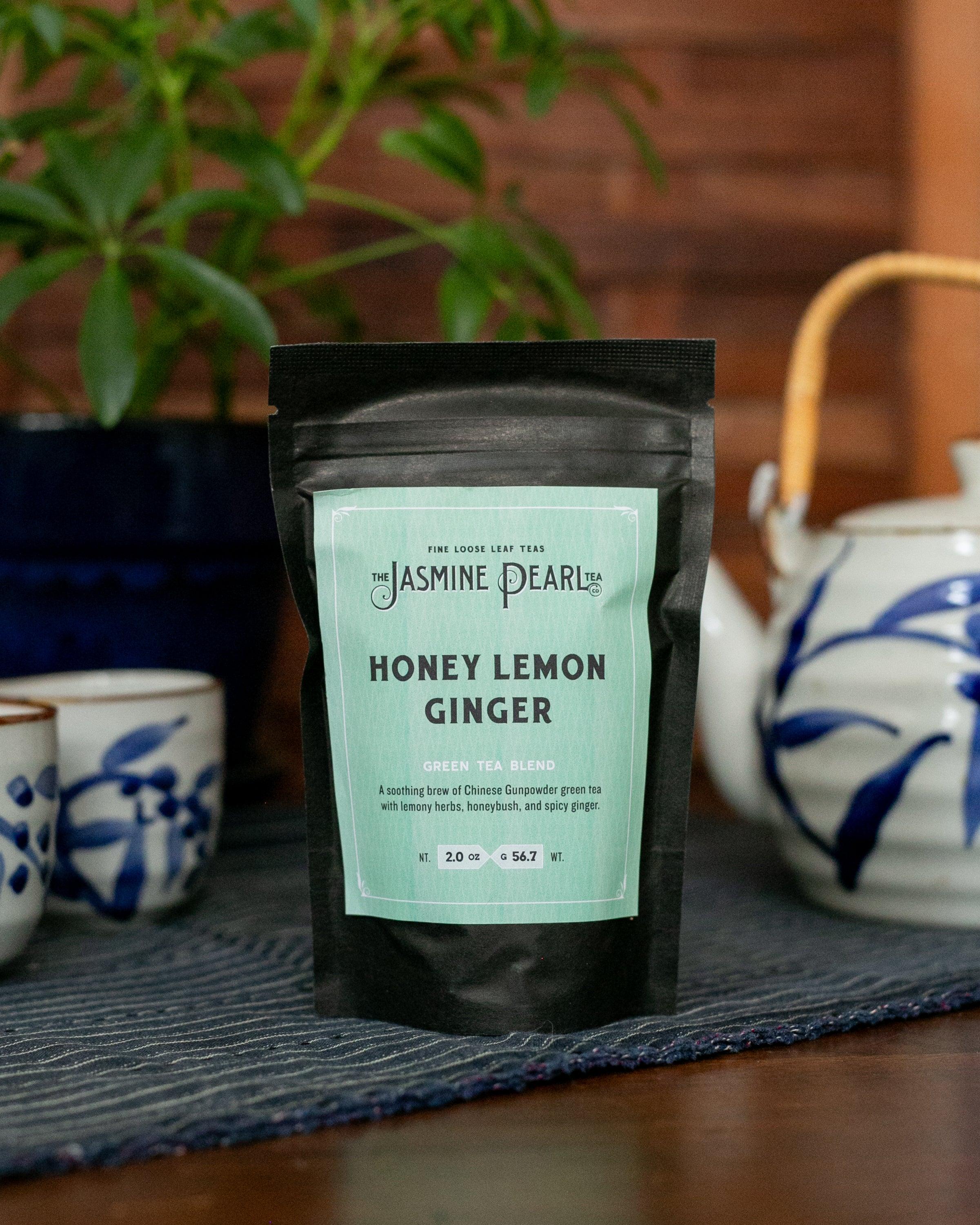 , Loose Leaf, Honey Lemon Ginger Green Tea Blend