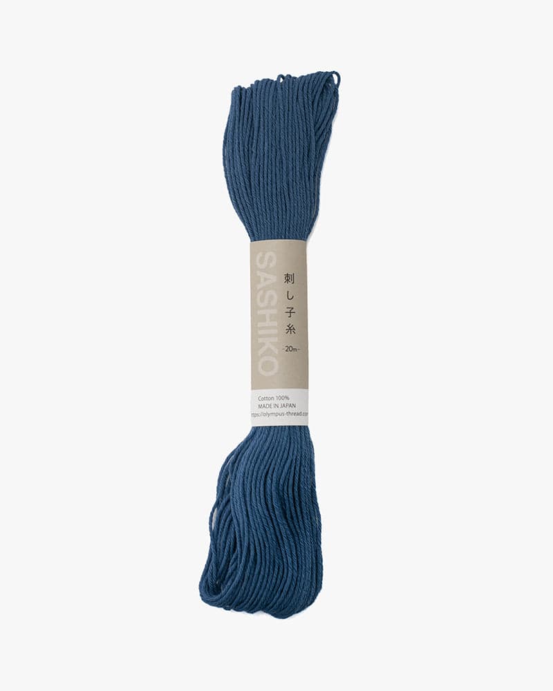 Sashiko Thread, 22 Yards, Cobalt Blue