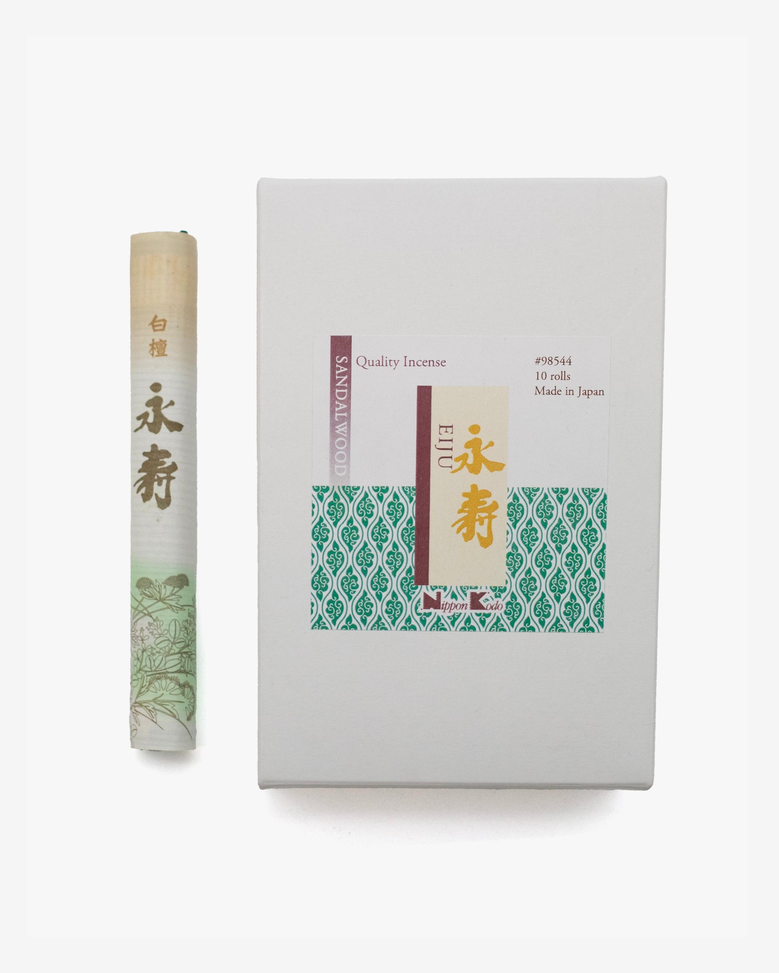 , Incense, Eiju Sandalwood Roll
