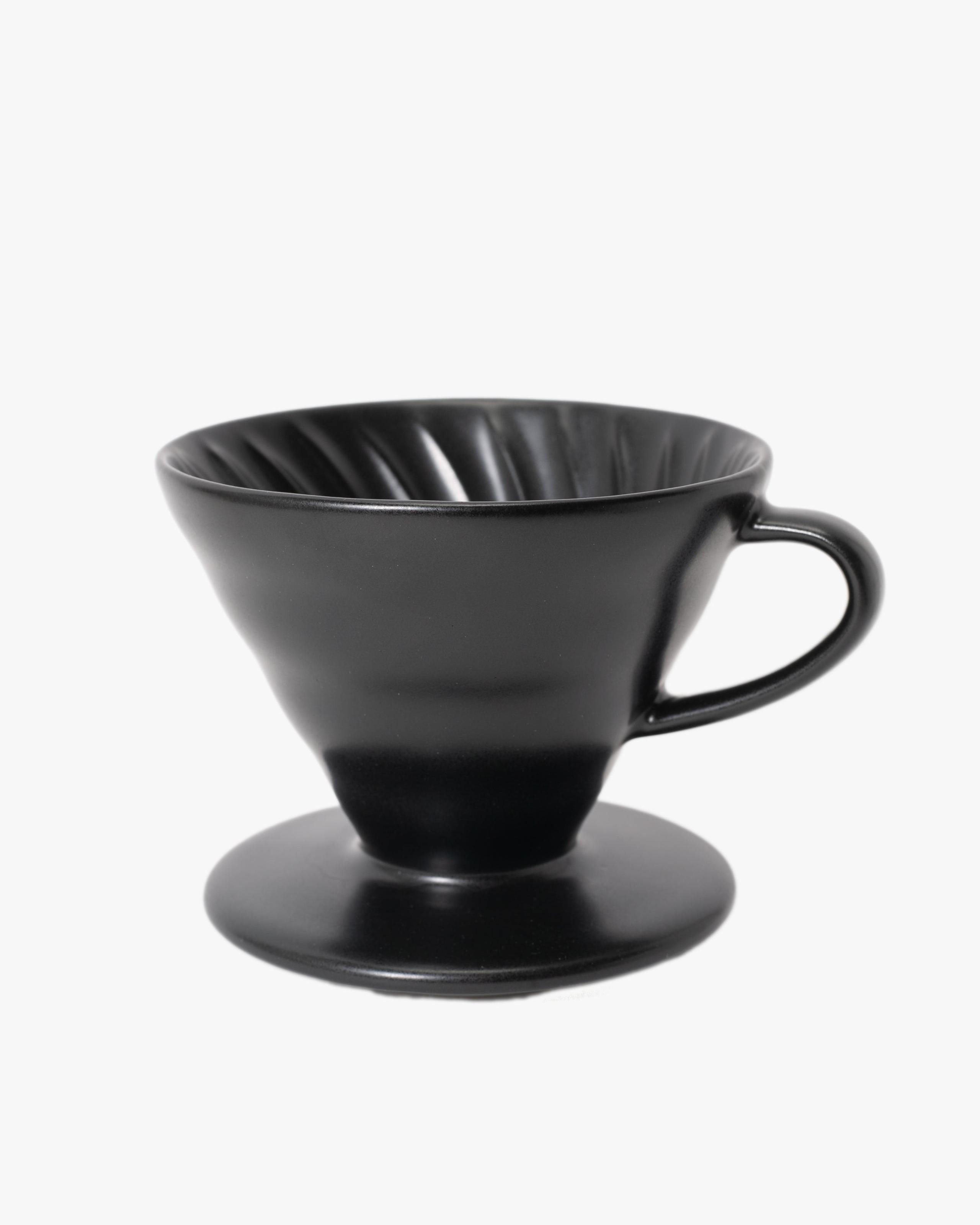 , V60 Ceramic Coffee Dripper, 02 Matte Black