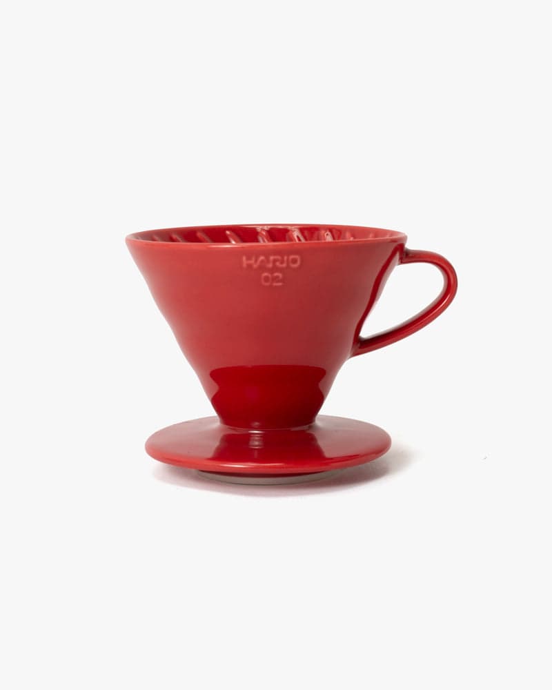 , V60 Coffee Dripper, 02 Red Ceramic