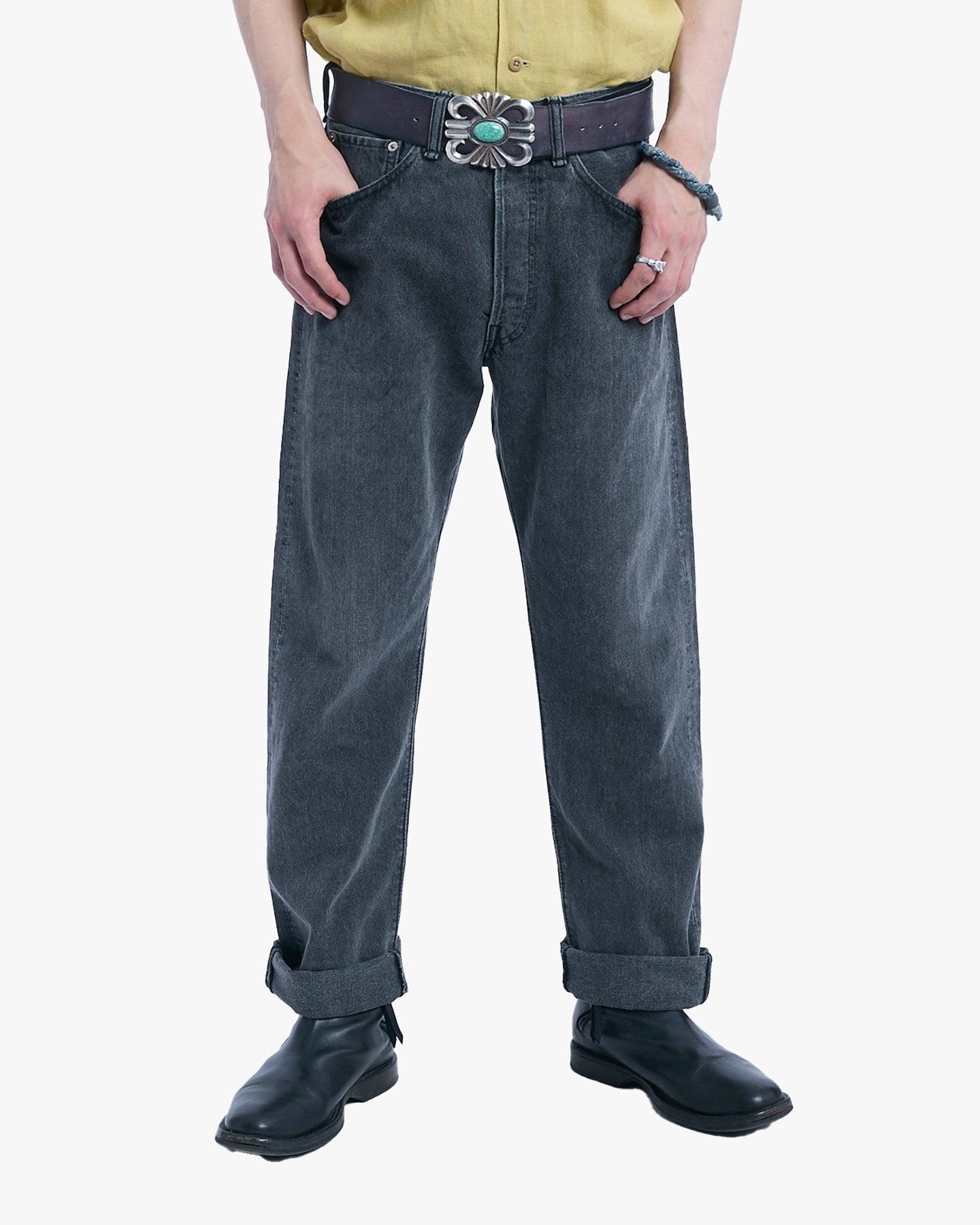 Denim Jeans, 32, Orslow, Medium Grey