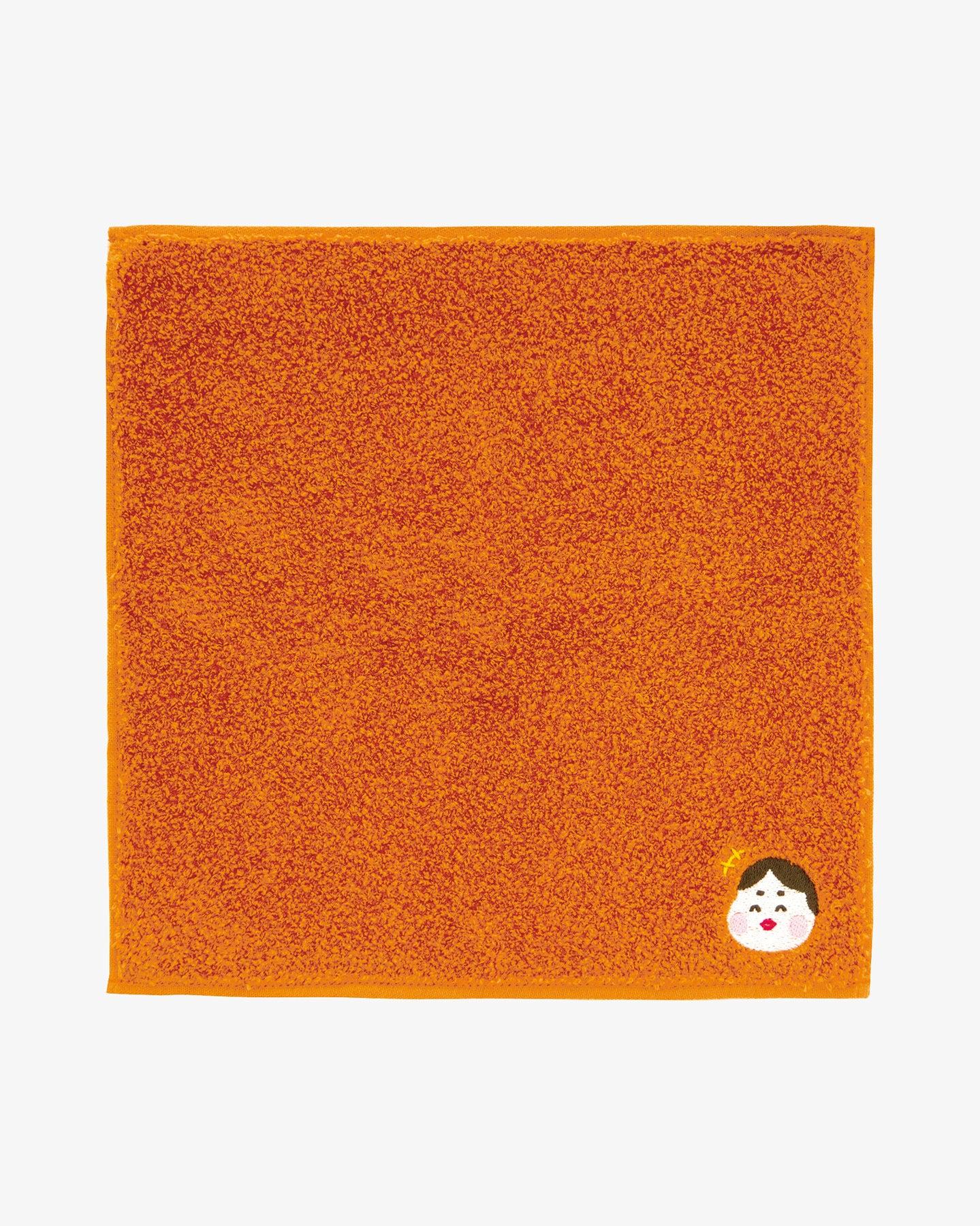 PrairieDog, Lucky Charm Handkerchief, Otafuku, Orange